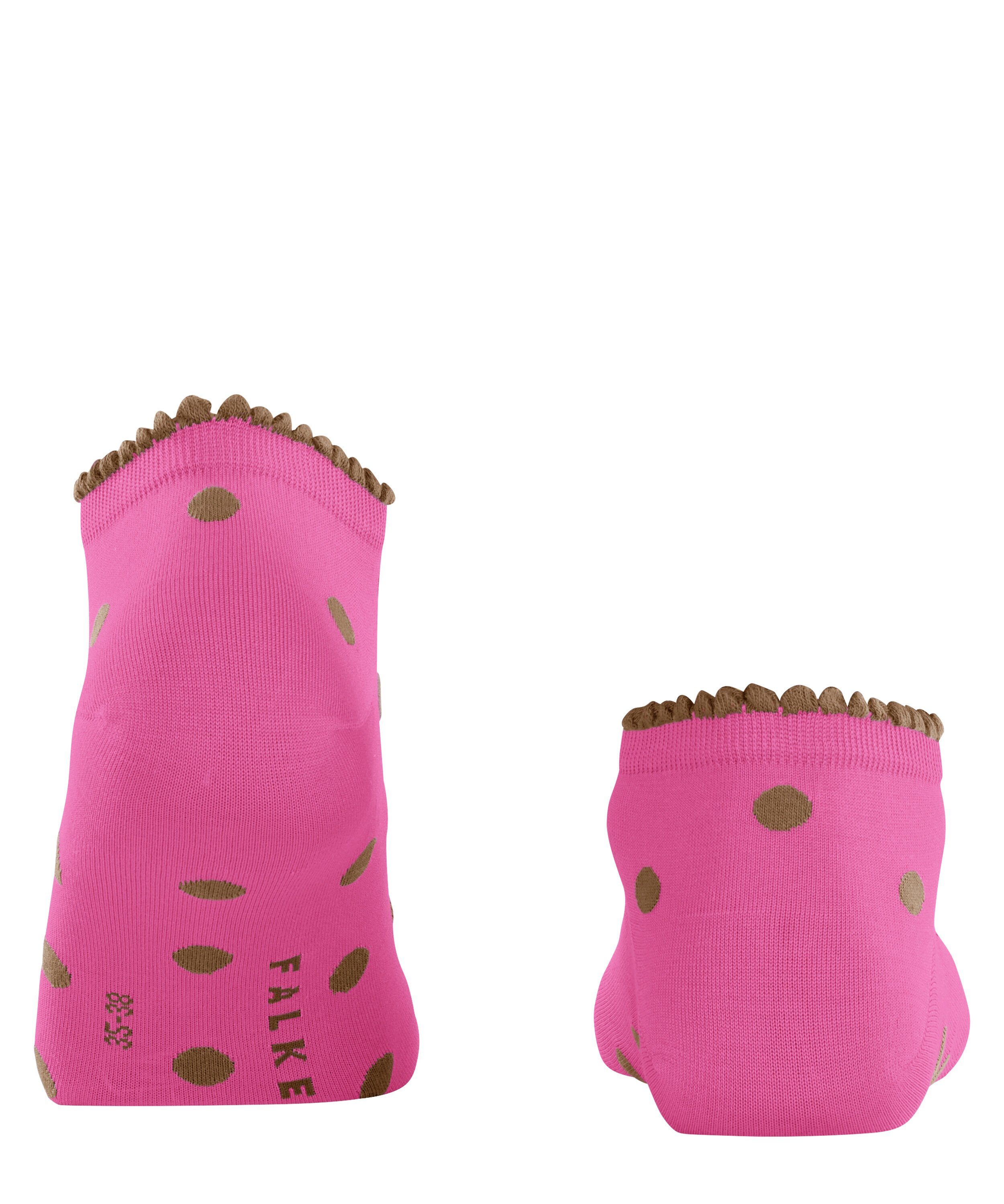 FALKE Sneakersocken Lady Bug pink (8676) Punktdesign hot mit (1-Paar)