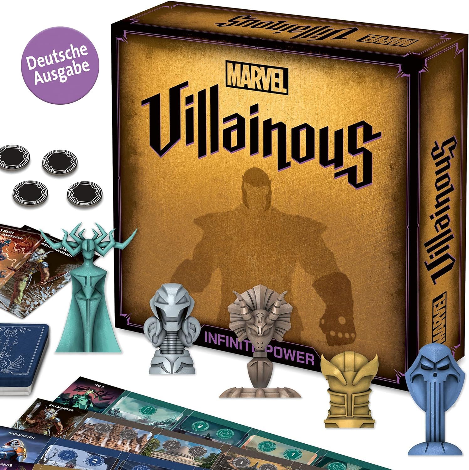 Ravensburger Spiel Marvel Villainous: Infinite Power, Brettspiel, deutsche Ausgabe