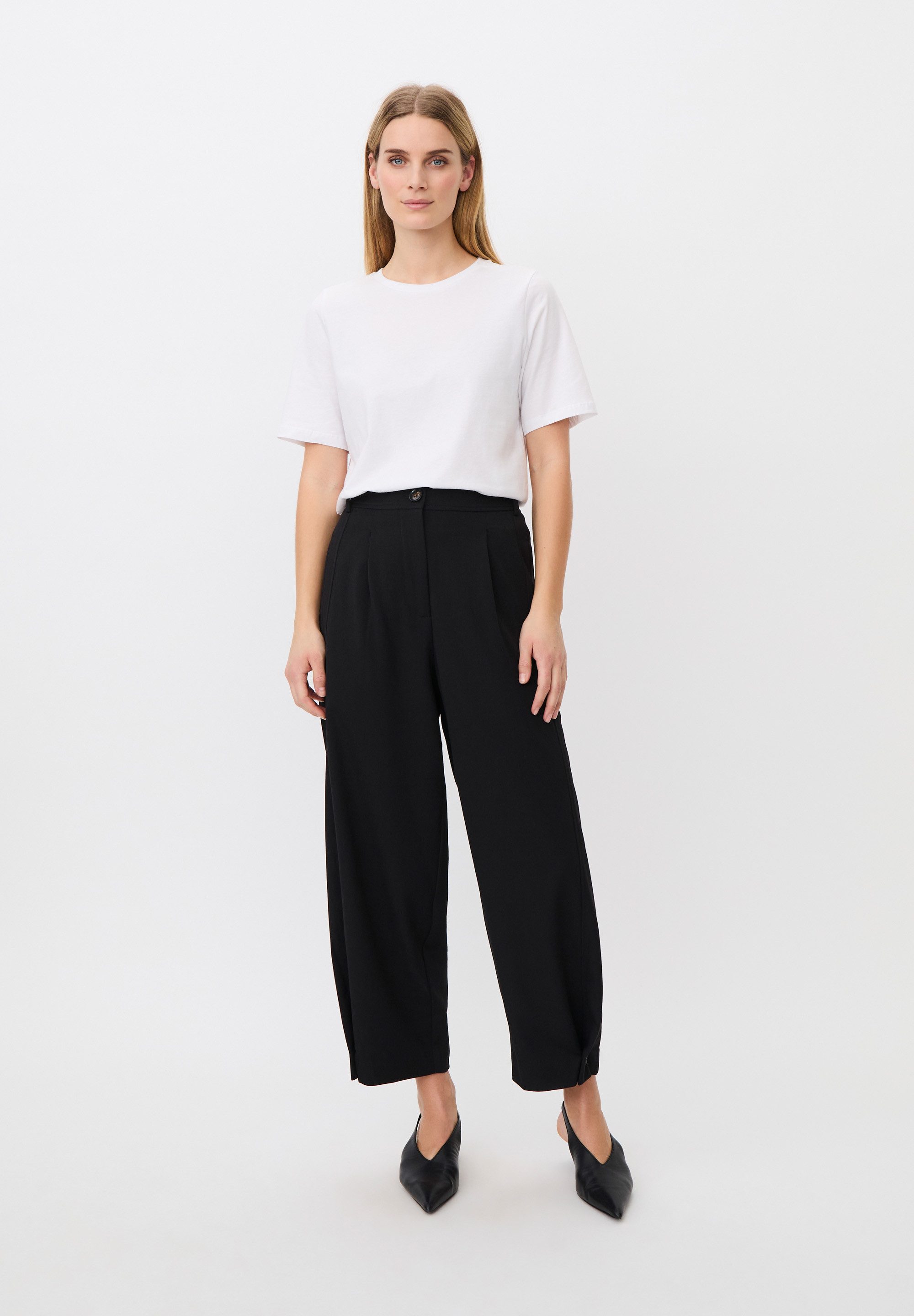 Masai Stoffhose MaPunna Leichter Fall, sanfte Textur, zeitloser Akzent