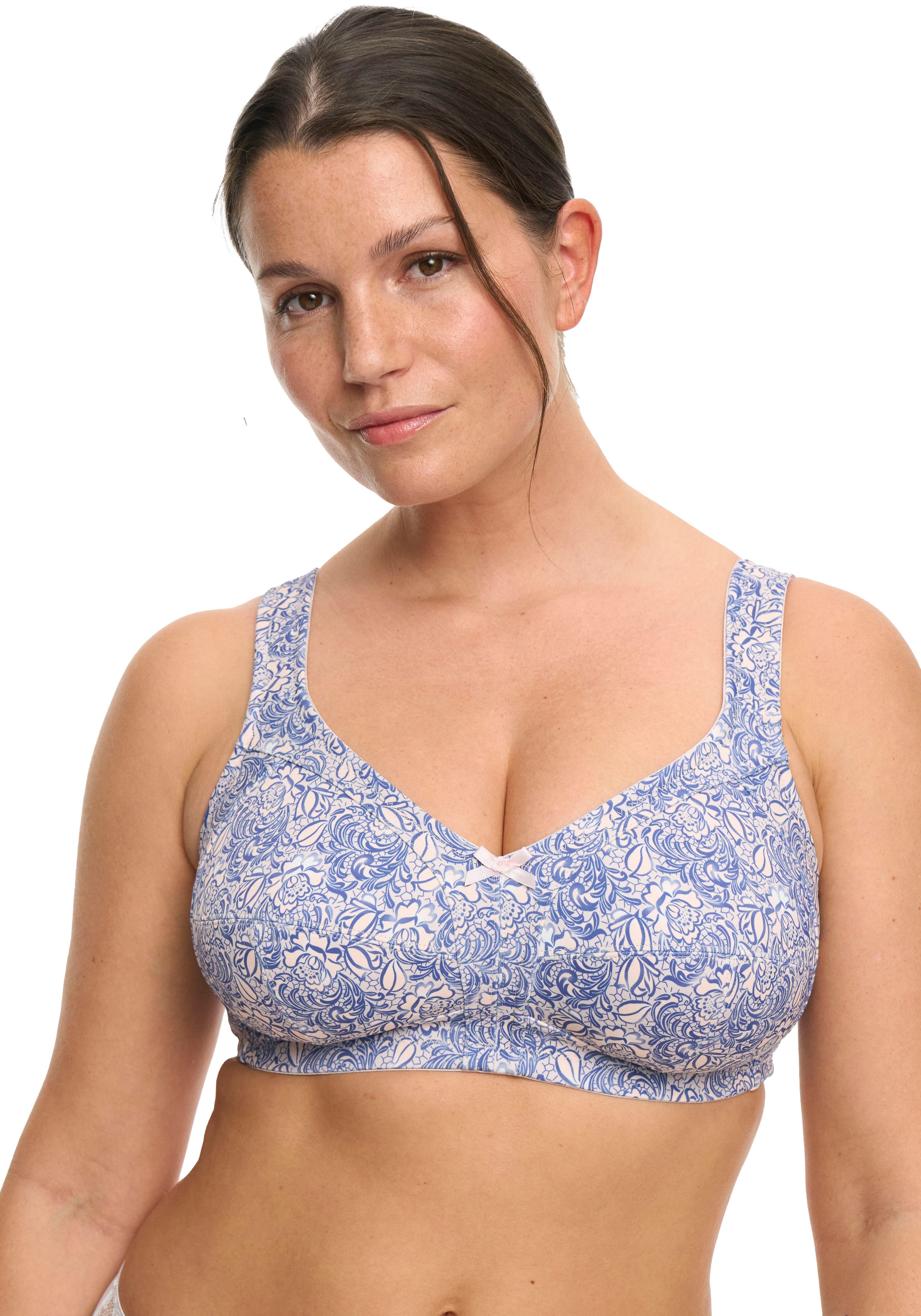 Susa Entlastungs-BH Print genähte Cups, elastisch, günstig online kaufen