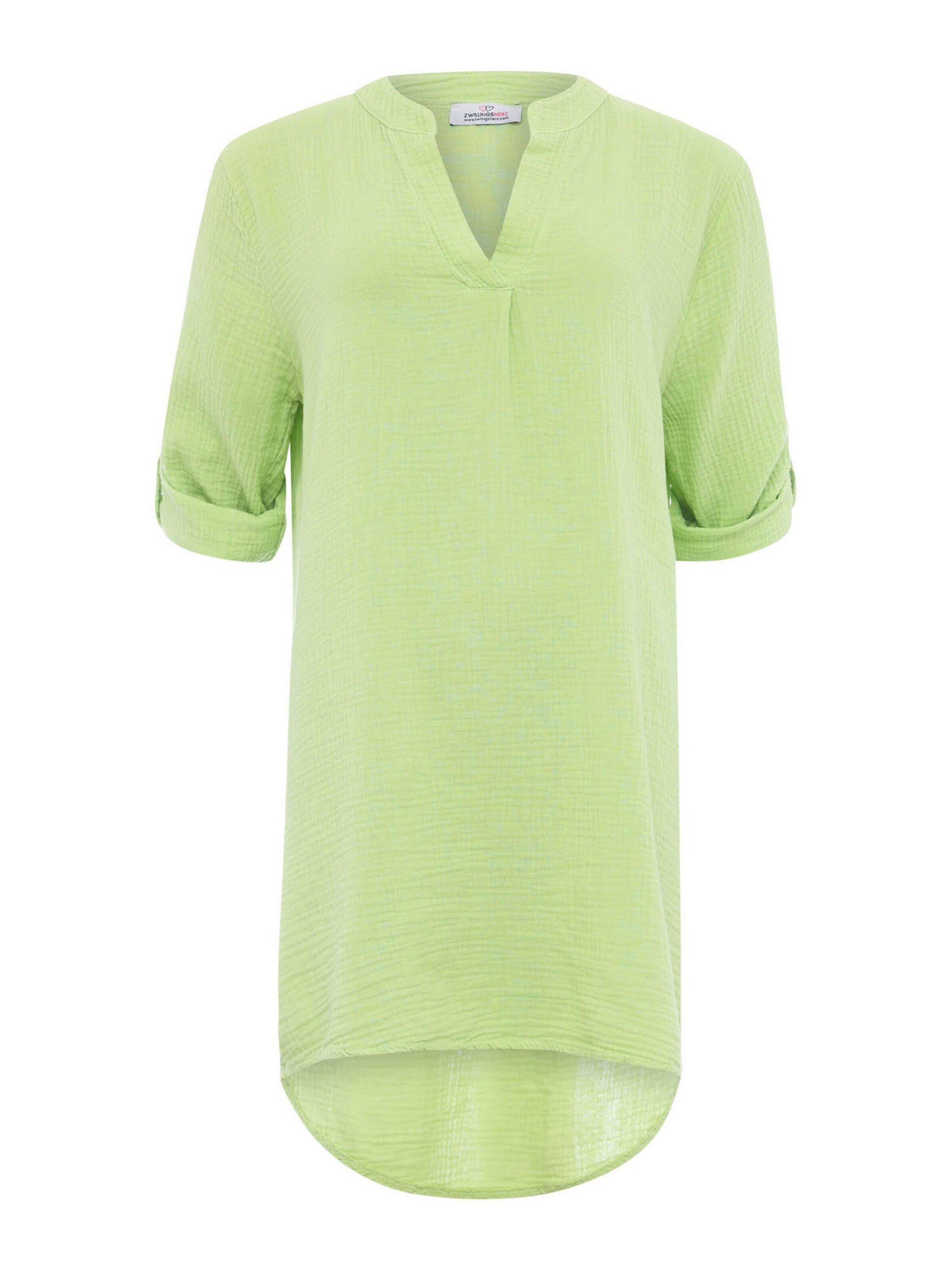 Zwillingsherz Tunika Amelie (1-tlg) Falten