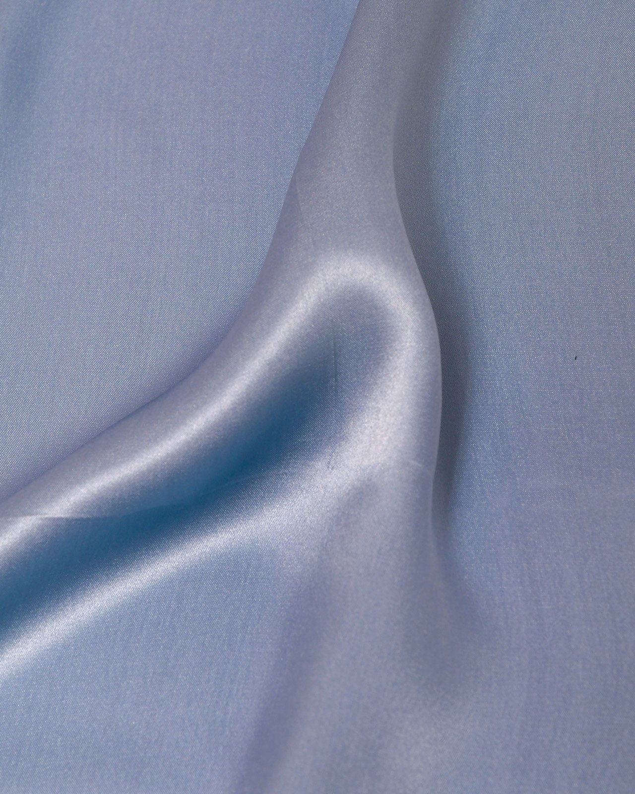 53x53cm einfarbig Seidentuch Bandana-Schal, Nickituch, (Stück, 1-St), himmelblau Seide quadratisch 100% MayTree