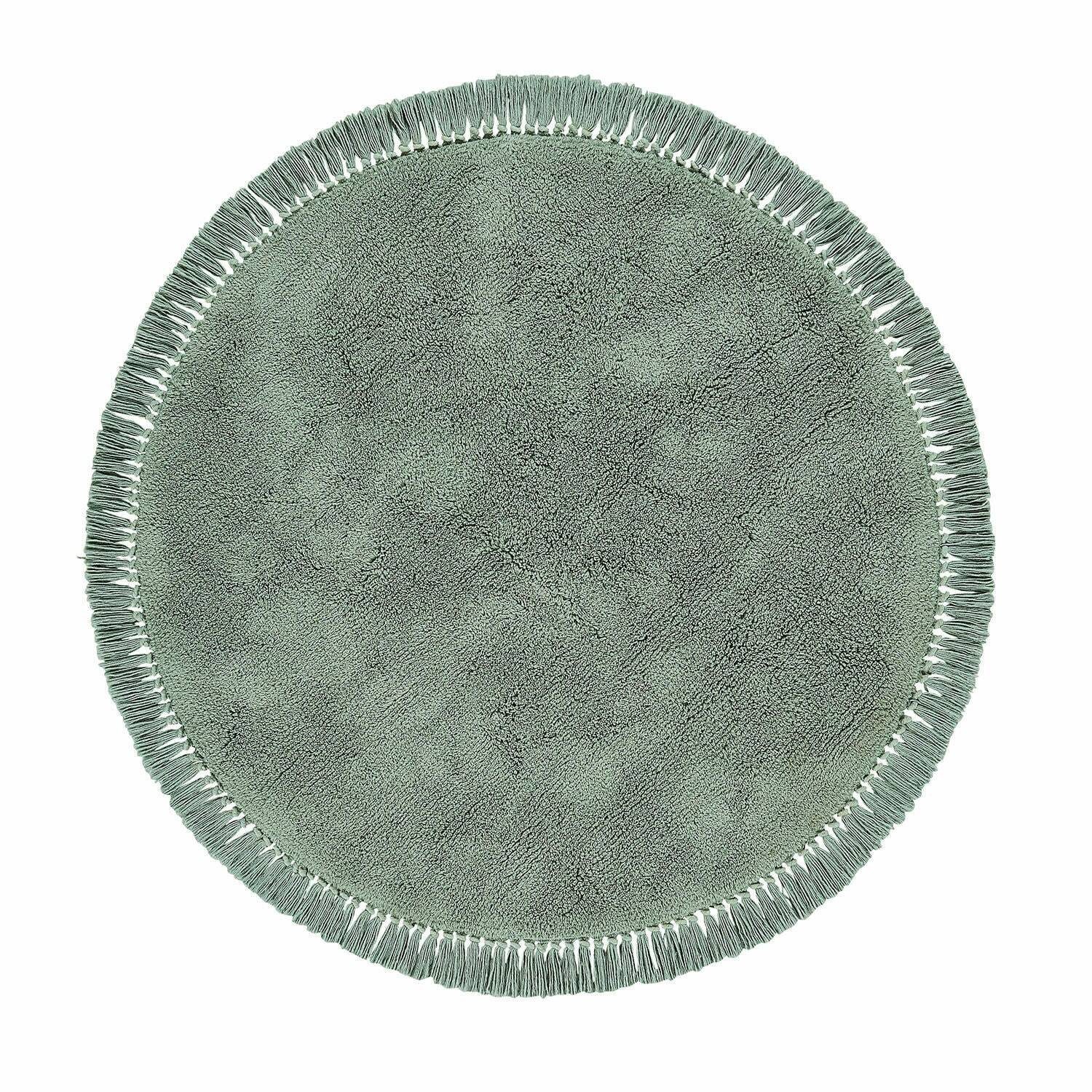 Mirabeau Teppich Teppich Ivalex grün, rund, Höhe: 0 mm, none