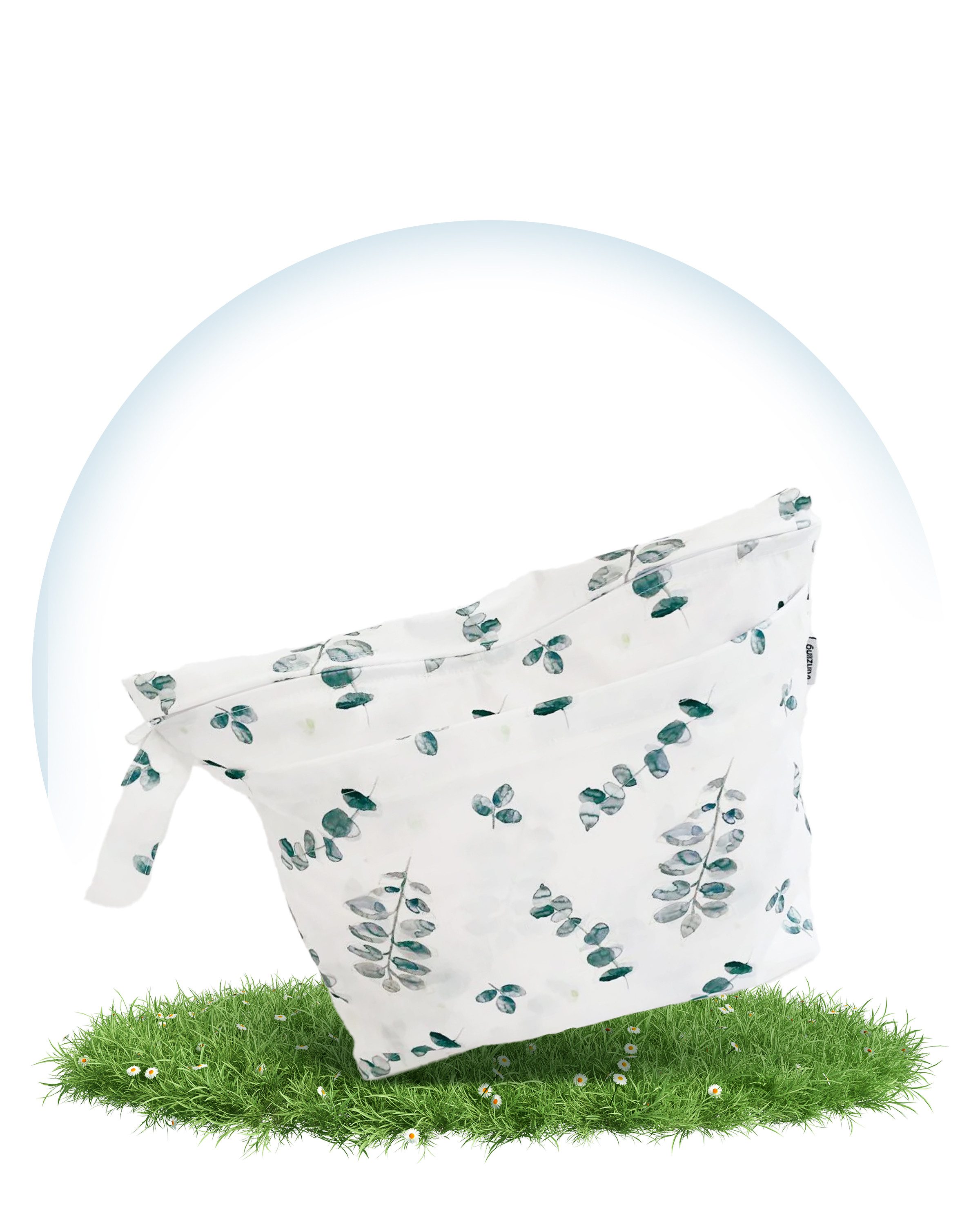 Hinzling Windeltasche Wetbag Duo – 2 in 1 Nasstasche für saubere und dreckige Stoffwindeln