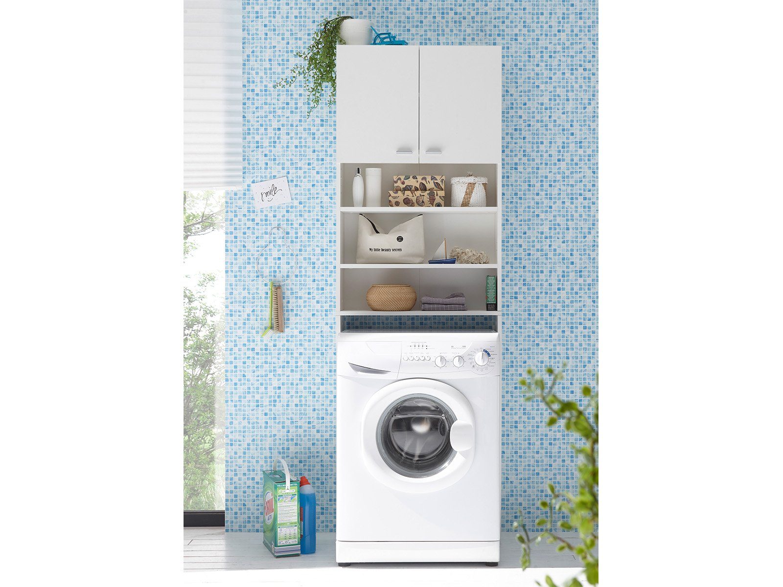 PREISBRECHER Hochschrank Newport 65 x 195 günstig online kaufen
