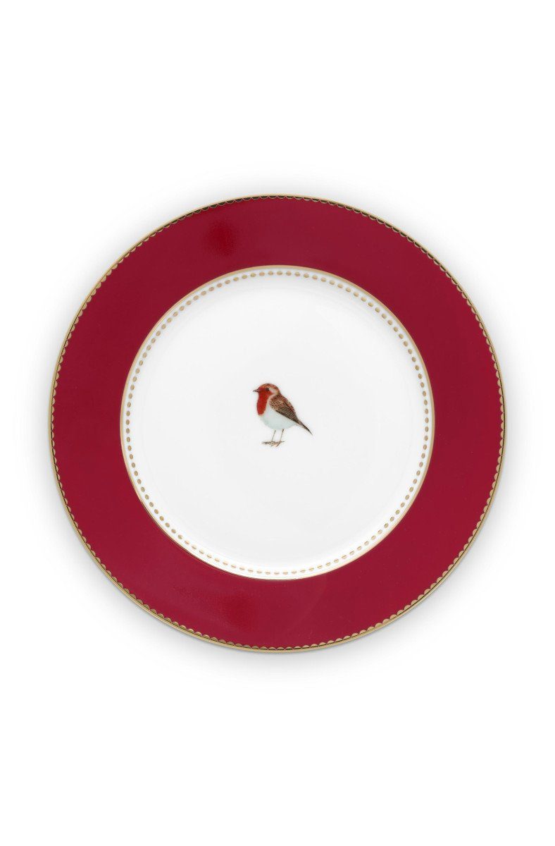 Brotteller Love Birds Brotteller rot 17cm