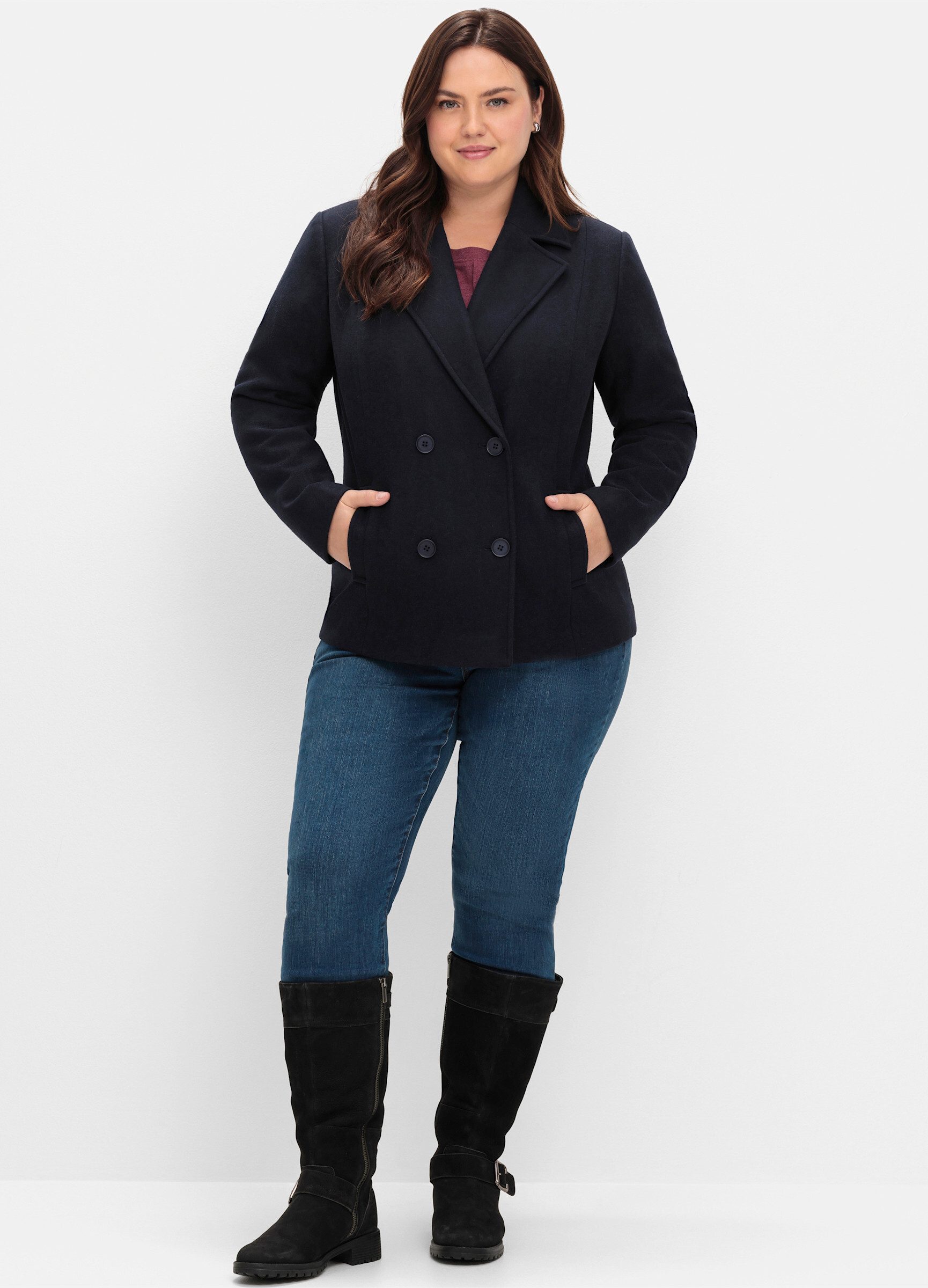 Sheego Allwetterjacke Kurzjacke günstig online kaufen