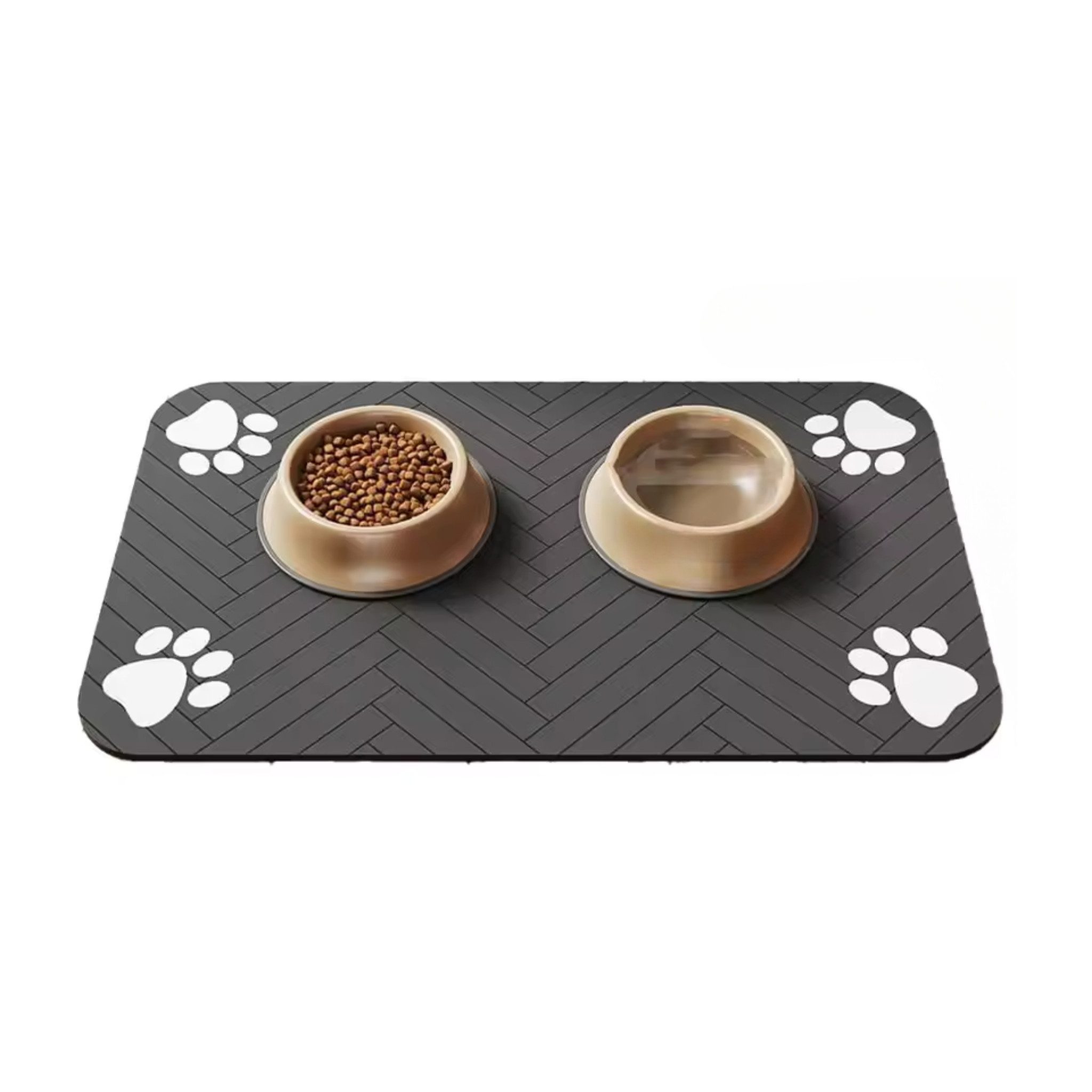 HS.SUPPLY Napfunterlage Hochwertige Hundematte aus Silikon Futternapf Unter günstig online kaufen