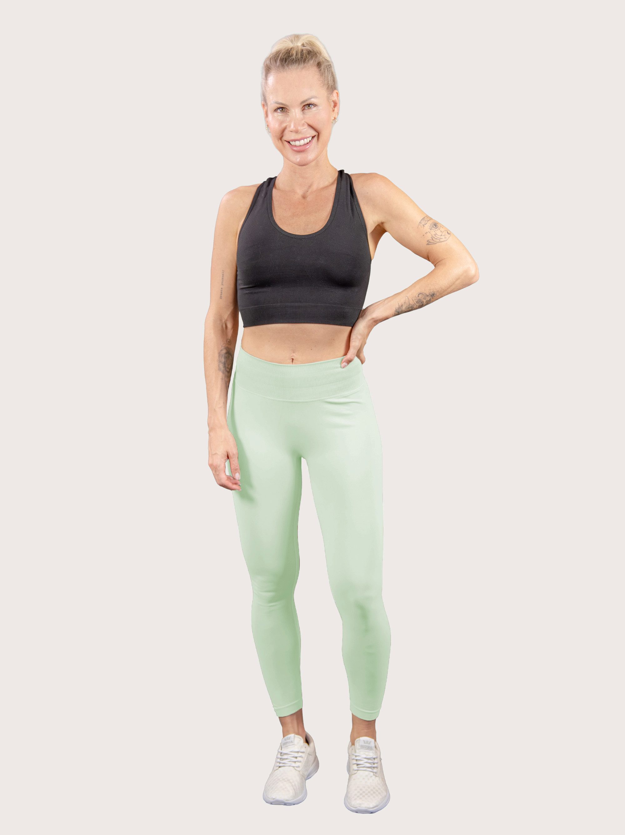 Strammer Max Performance® Highwaist Leggings Premium Scrunch Leggings