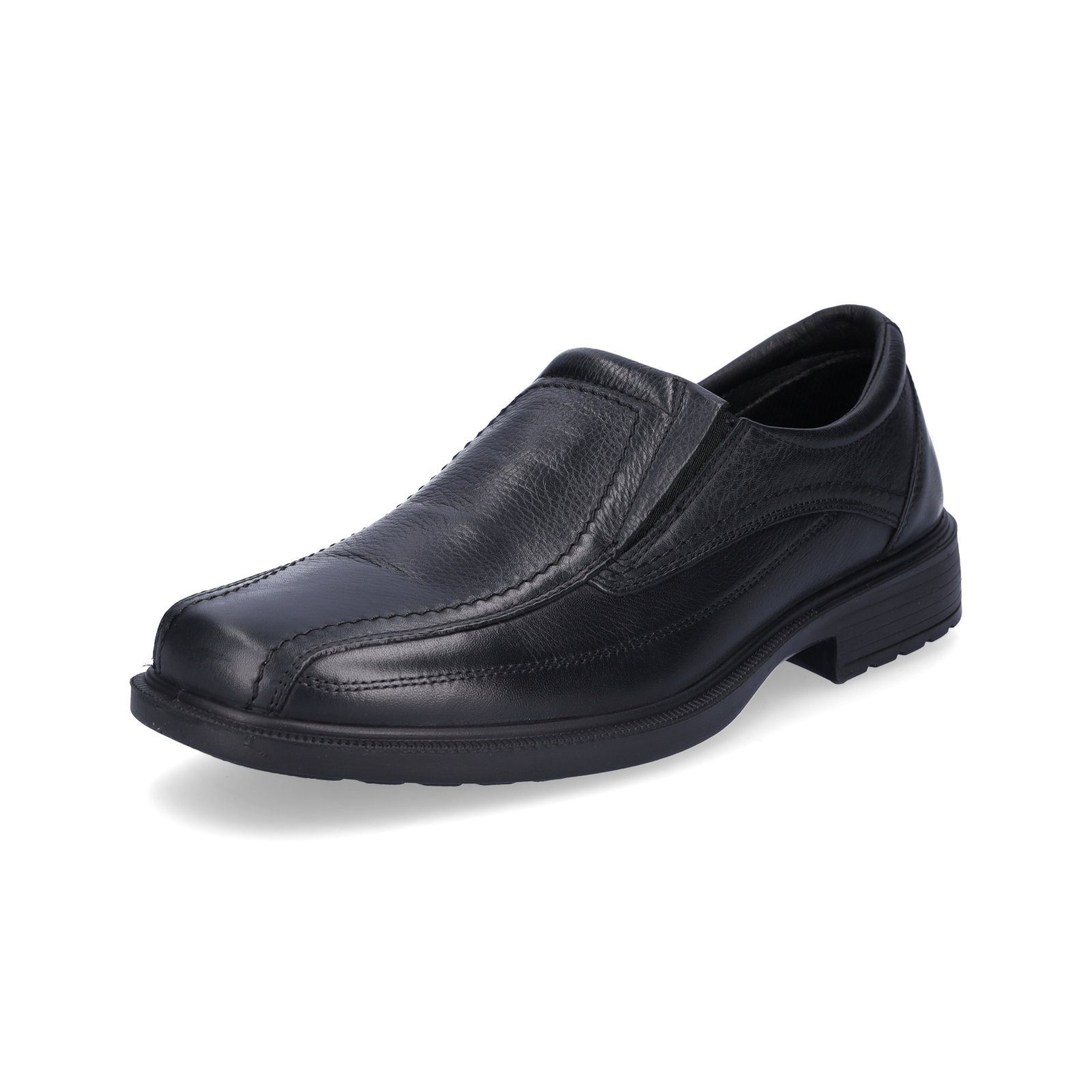 Ara Ara Herren Leder Slipper schwarz Slipper