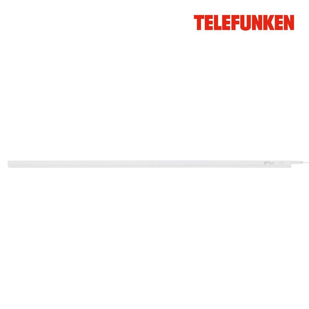 Telefunken LED Unterbauleuchte 200406TF, LED fest integriert, 2700K - Extra-Warmweiß, Unterbauleuchte 14W 1400lm 4000K 117,3x2,2x3cm