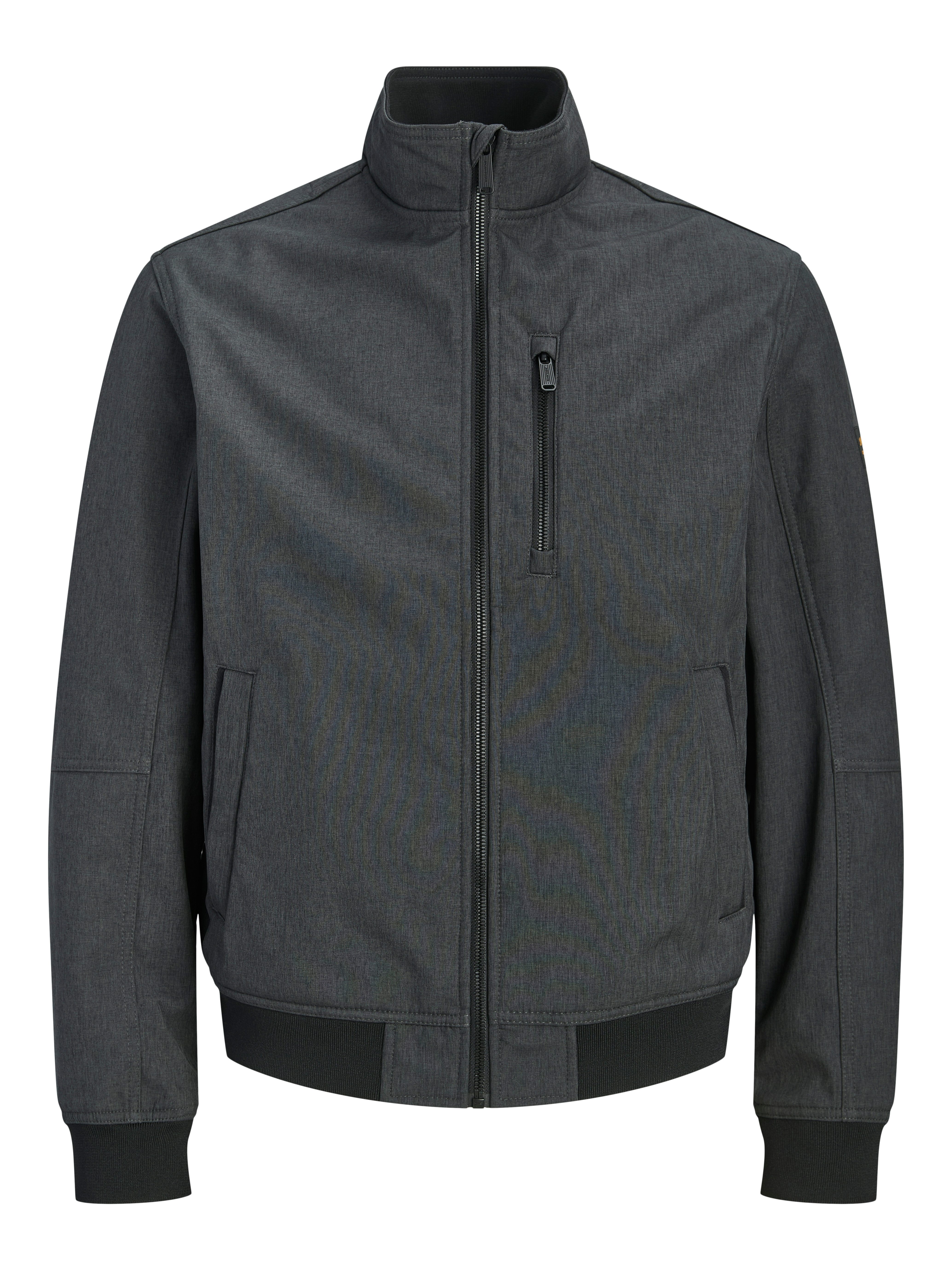 Jack & Jones Softshelljacke JJELIAM SOFTSHELL BOMBER NOOS Kunstfaser, regular fit
