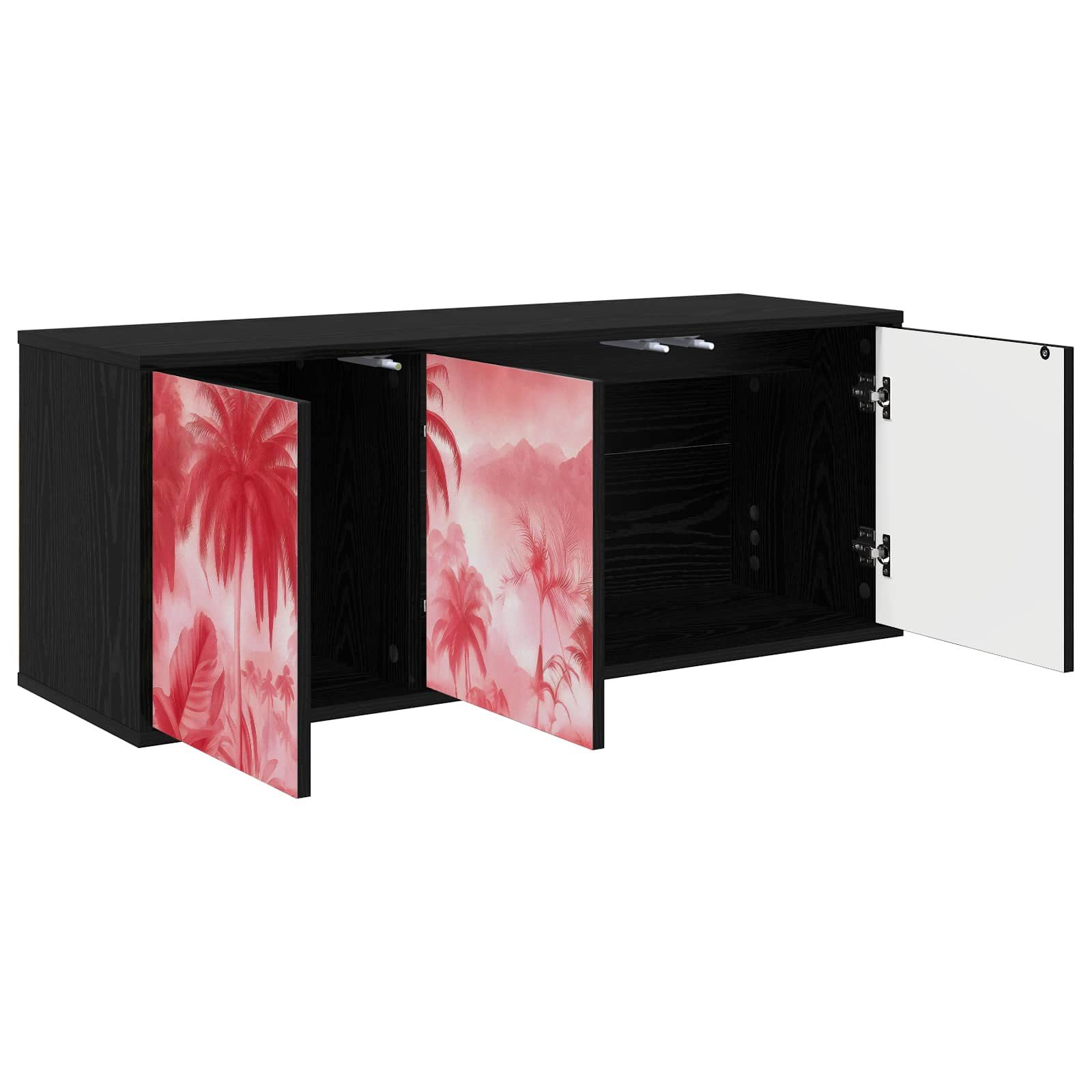 vidaXL TV-Schrank Wandmontierter TV-Schrank AACHEN 102 x 33 x 40 cm Holzwerkstoff (1-St)