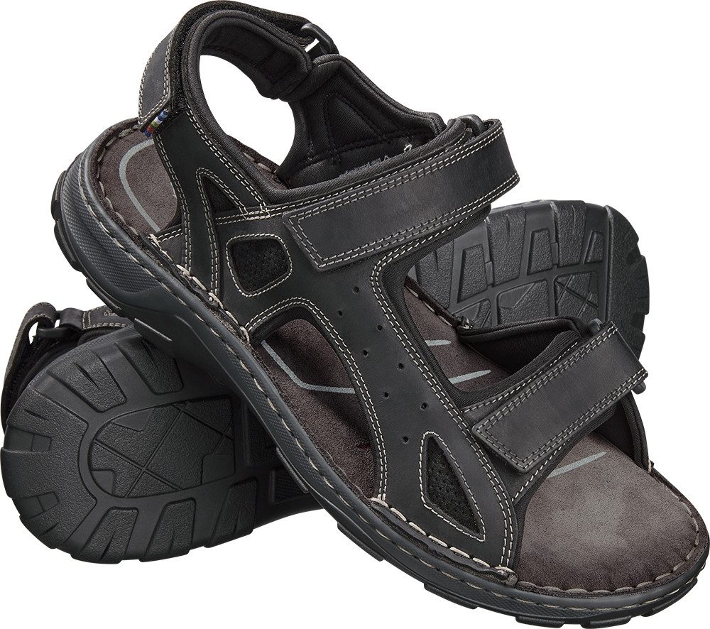 Franco Bettoni Sandale mit verstellbaren Klettverschluss-Riemen günstig online kaufen