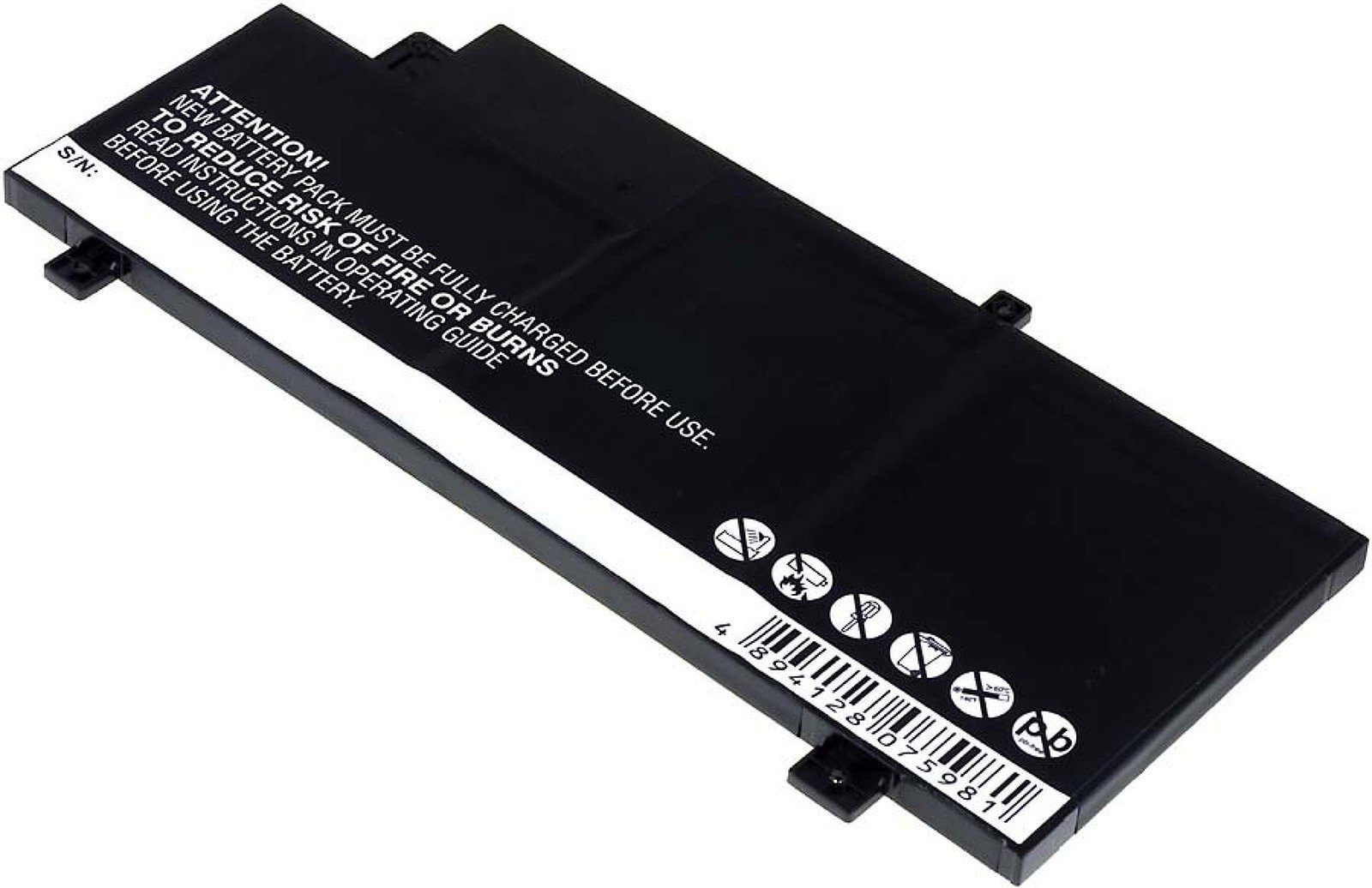 Powery Akku für Sony Typ VGP-BPS34 Laptop-Akku 3600 mAh (11.1 V)