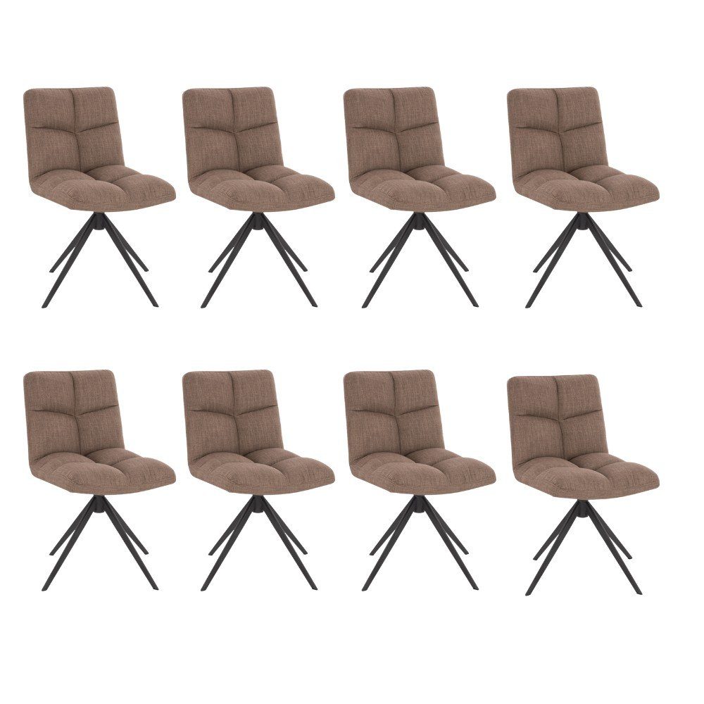 HOME DELUXE Esszimmerstuhl drehbar 2er - günstig online kaufen