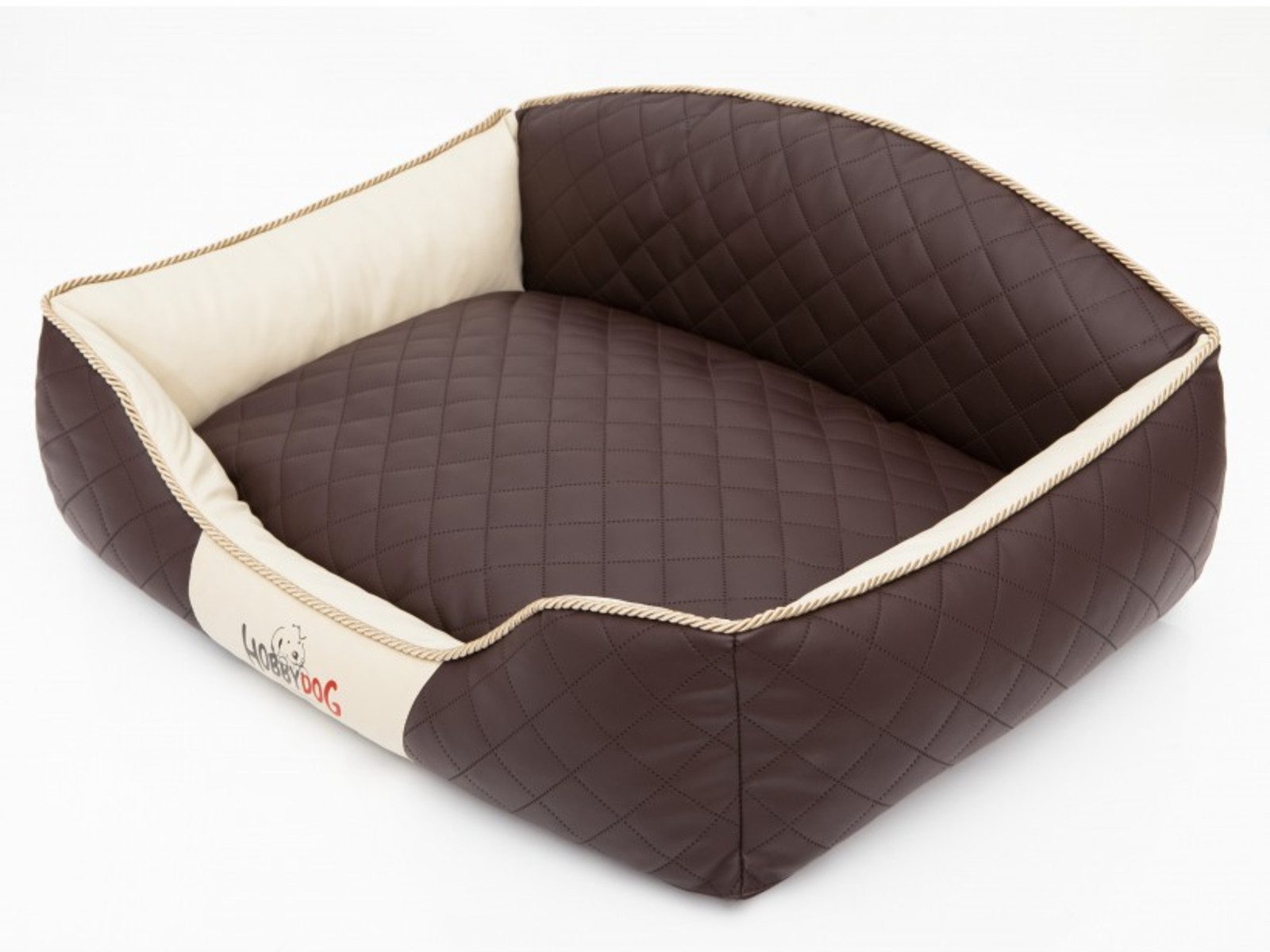 Hobbydog Tierbett Hundebett Schlafplatz Hundekissen Hundesofa Tierbett Ekoleder