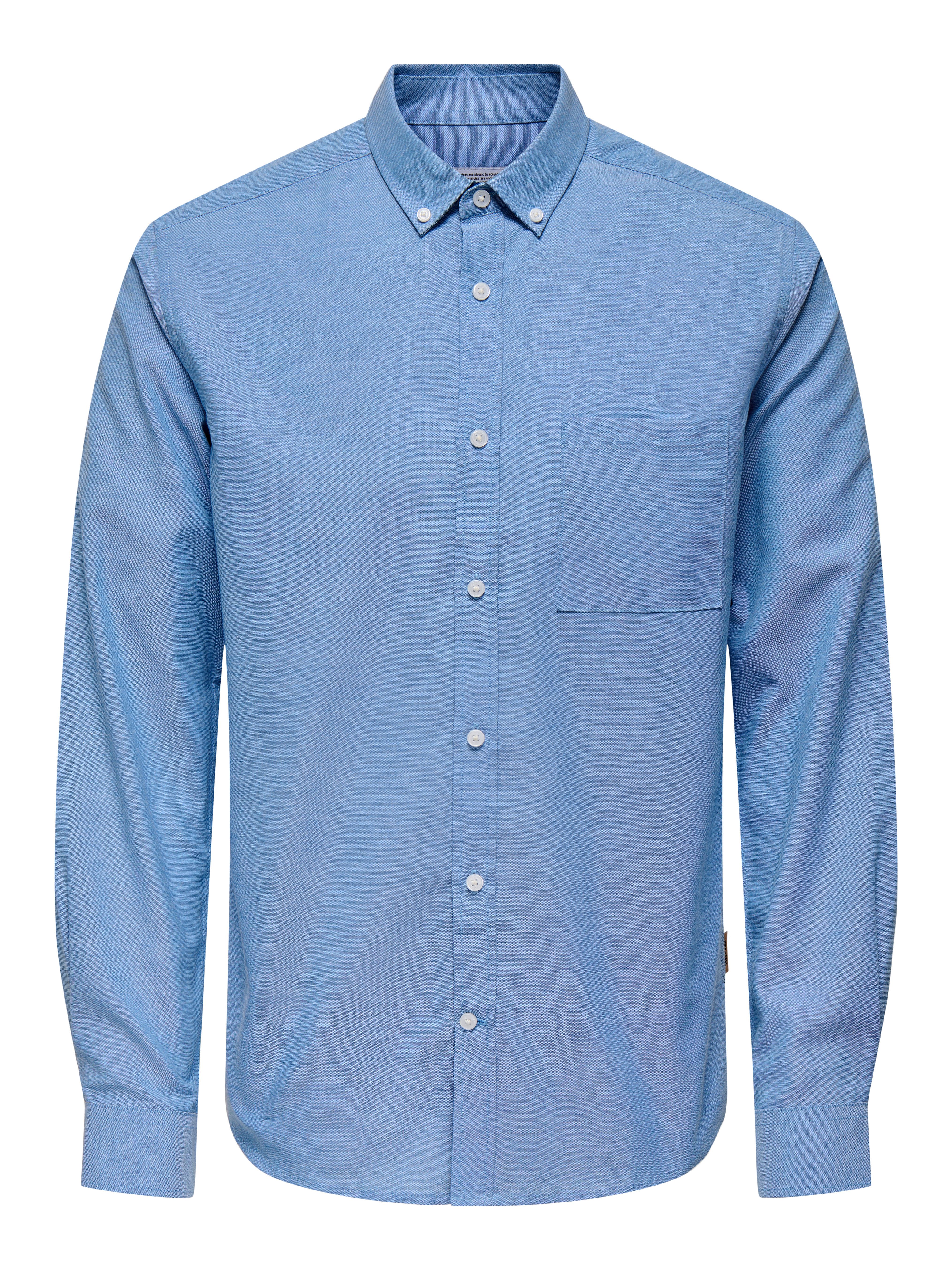 ONLY & SONS Langarmhemd ONSALVARES SLIM günstig online kaufen