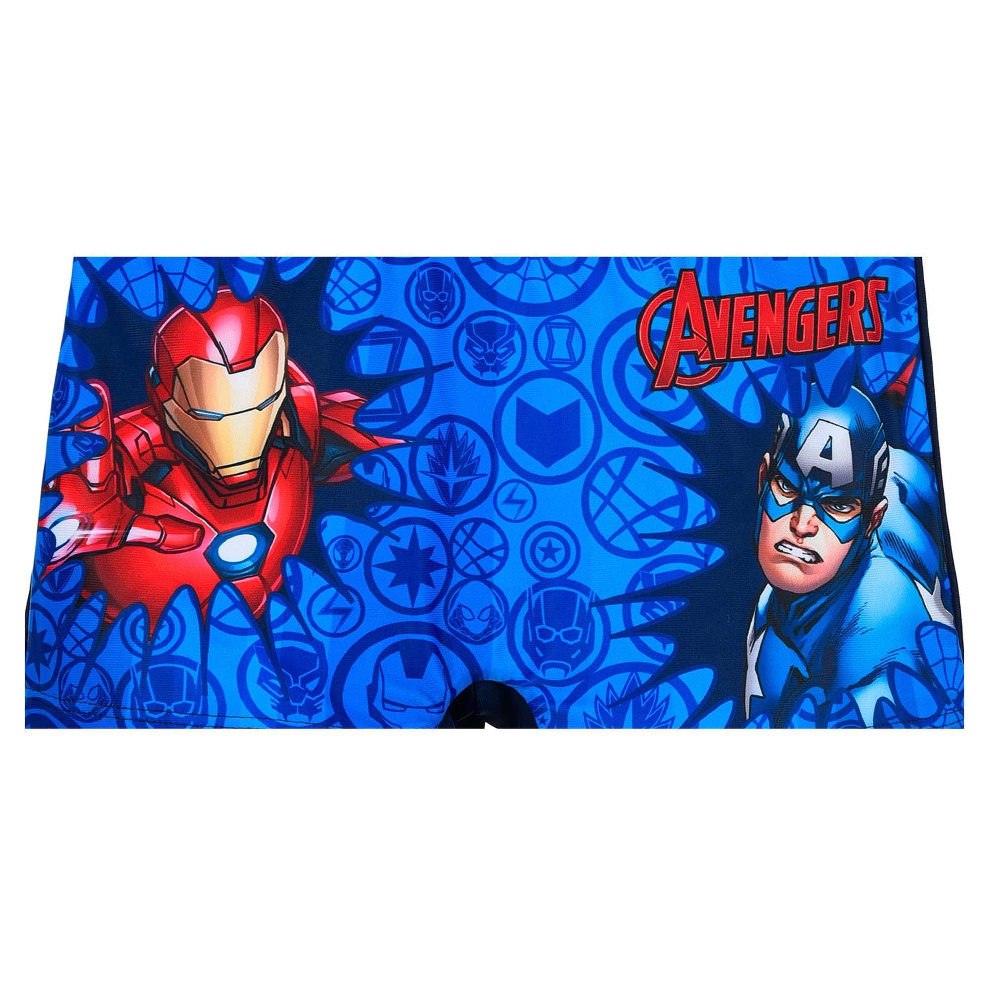 The AVENGERS Badehose Iron Man Captain America Badehose Bade-Pant