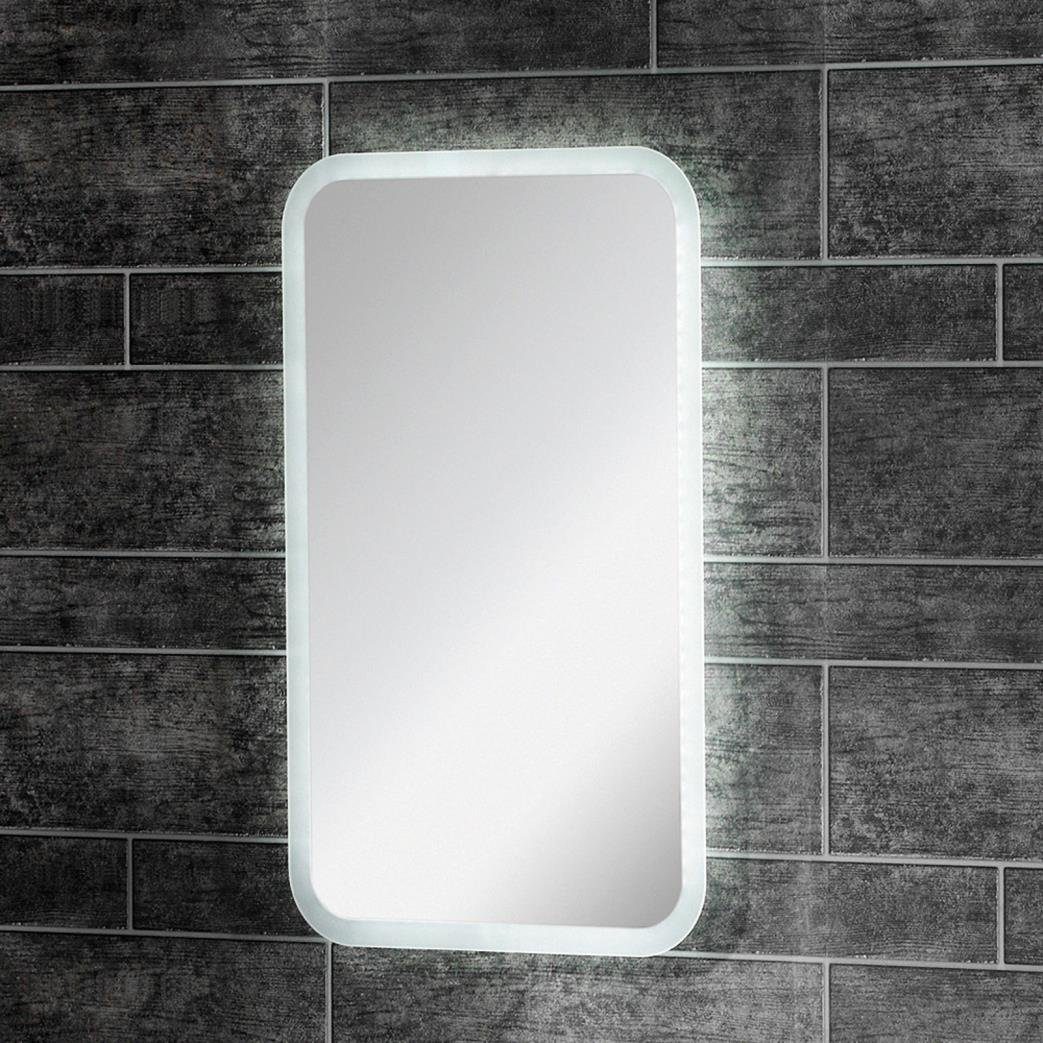 FACKELMANN Badezimmerspiegelschrank Fackelmann Spiegelelement 45 cm breit LED Bad Spiegel Badmöbel