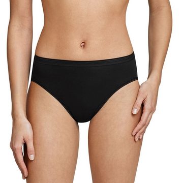 Schiesser Jazz-Pants Slips (3-St) flache Nähten, ohne Seitennähte, seidig weiches Material im 3er Pack