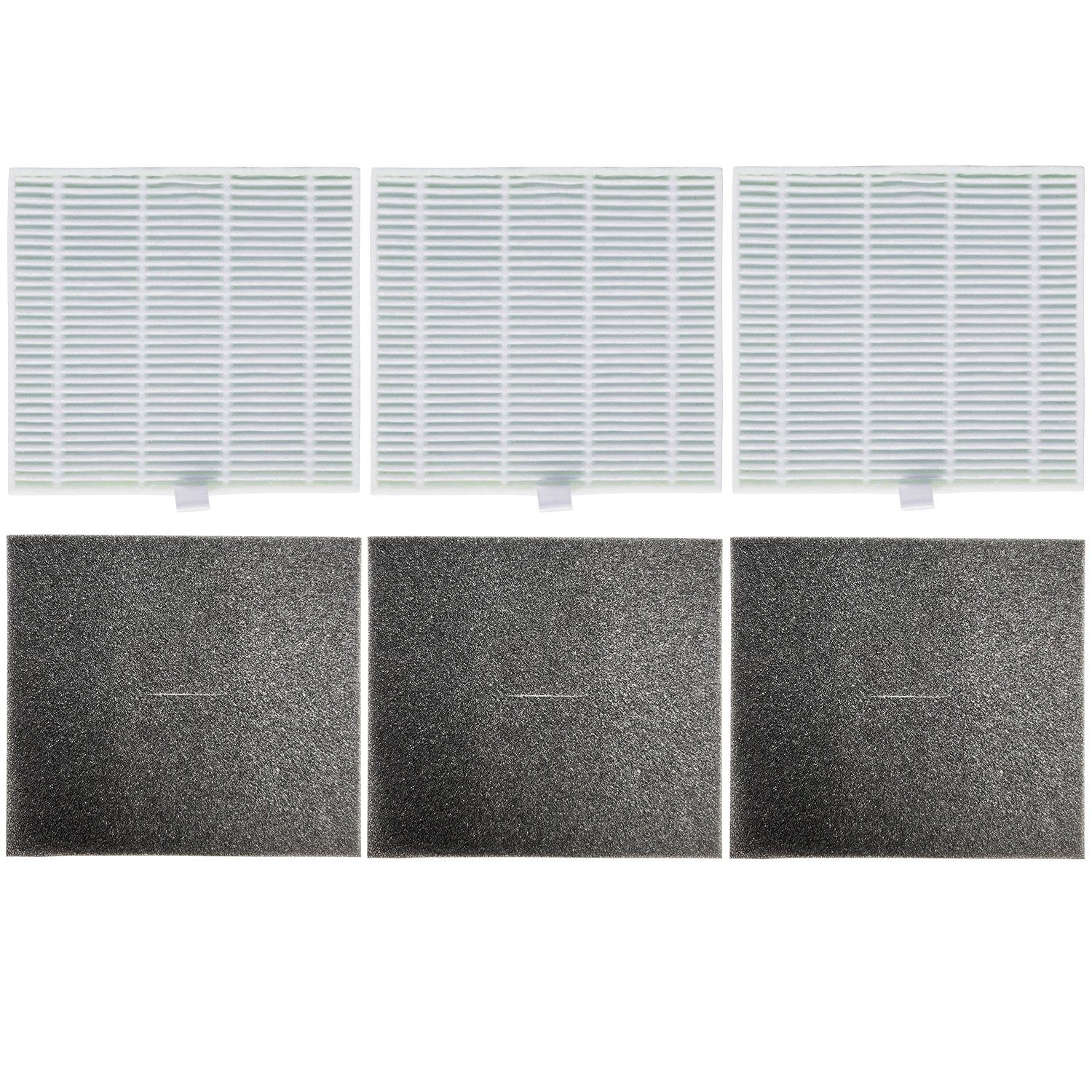 Filter-Set 3x Ersatz Filter & 3x Schwammfilter