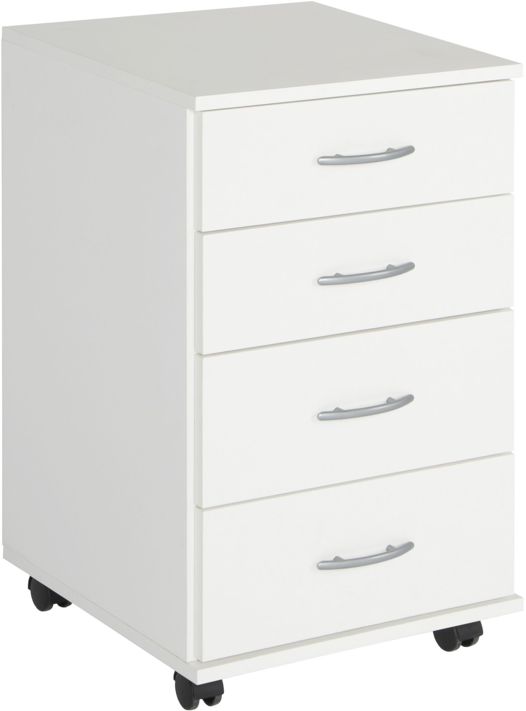 VOGL Möbelfabrik Rollcontainer Barrie, Bürocontainer, (1 St), verschiedene Ausführungen, mit Schubladen, Höhe 67 cm, Made in Germany