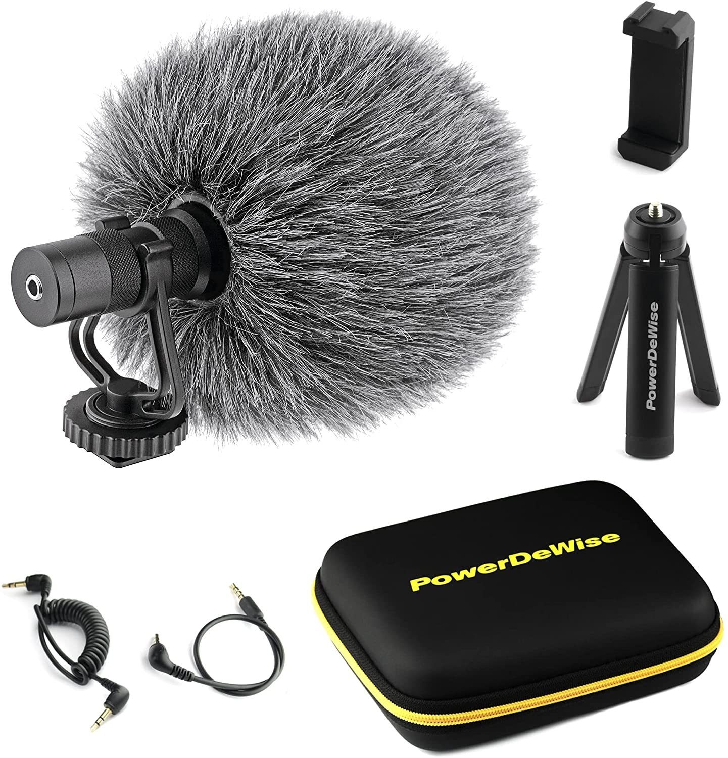 PowerDeWise Mikrofon »Video Mikrofon Unidirectional OnKamera Mikrofon für DSLR Kameras und