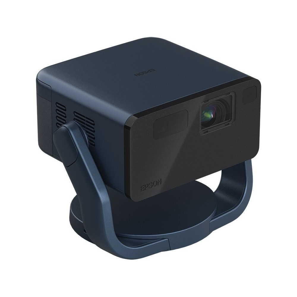 Epson Epson EF-22N Mini Beamer blau metallic Projektor Mini-Beamer (Integrierter Standfuß)