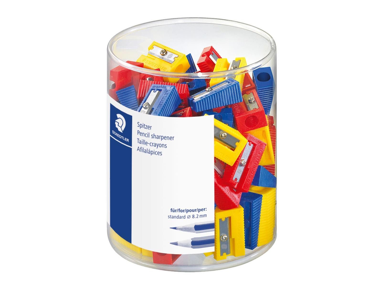 STAEDTLER Anspitzer STAEDTLER 510 50 Spitzer - Kunststoff - 100 Stück