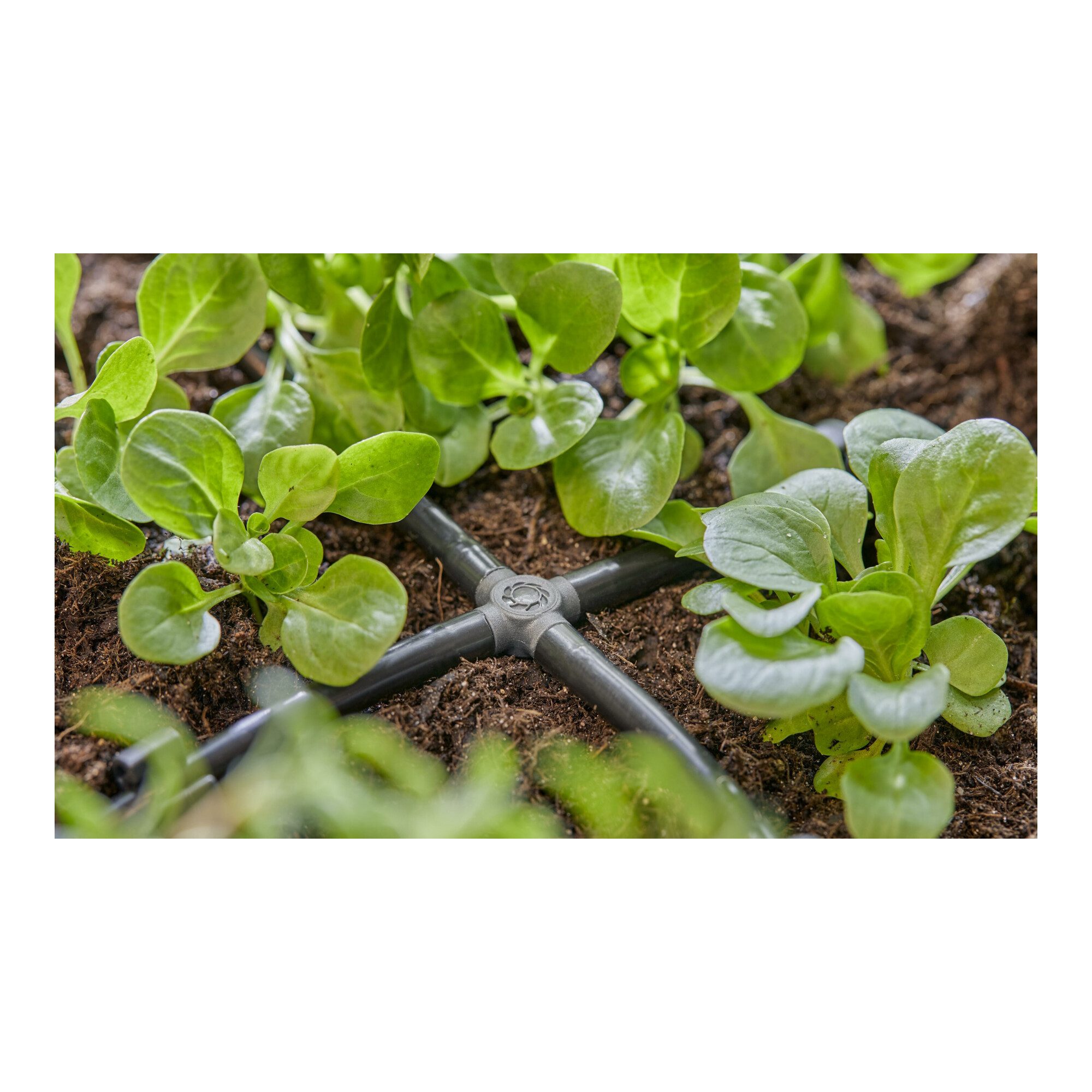 GARDENA Bewässerungssystem Gardena Micro-Drip-System Kreuzstück 4,6 mm (3/16) 10 Stk