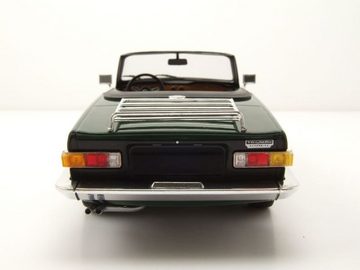 Minichamps Modellauto Triumph TR6 (LHD) 1969 dunkelgrün Modellauto 1:18 Minichamps, Maßstab 1:18