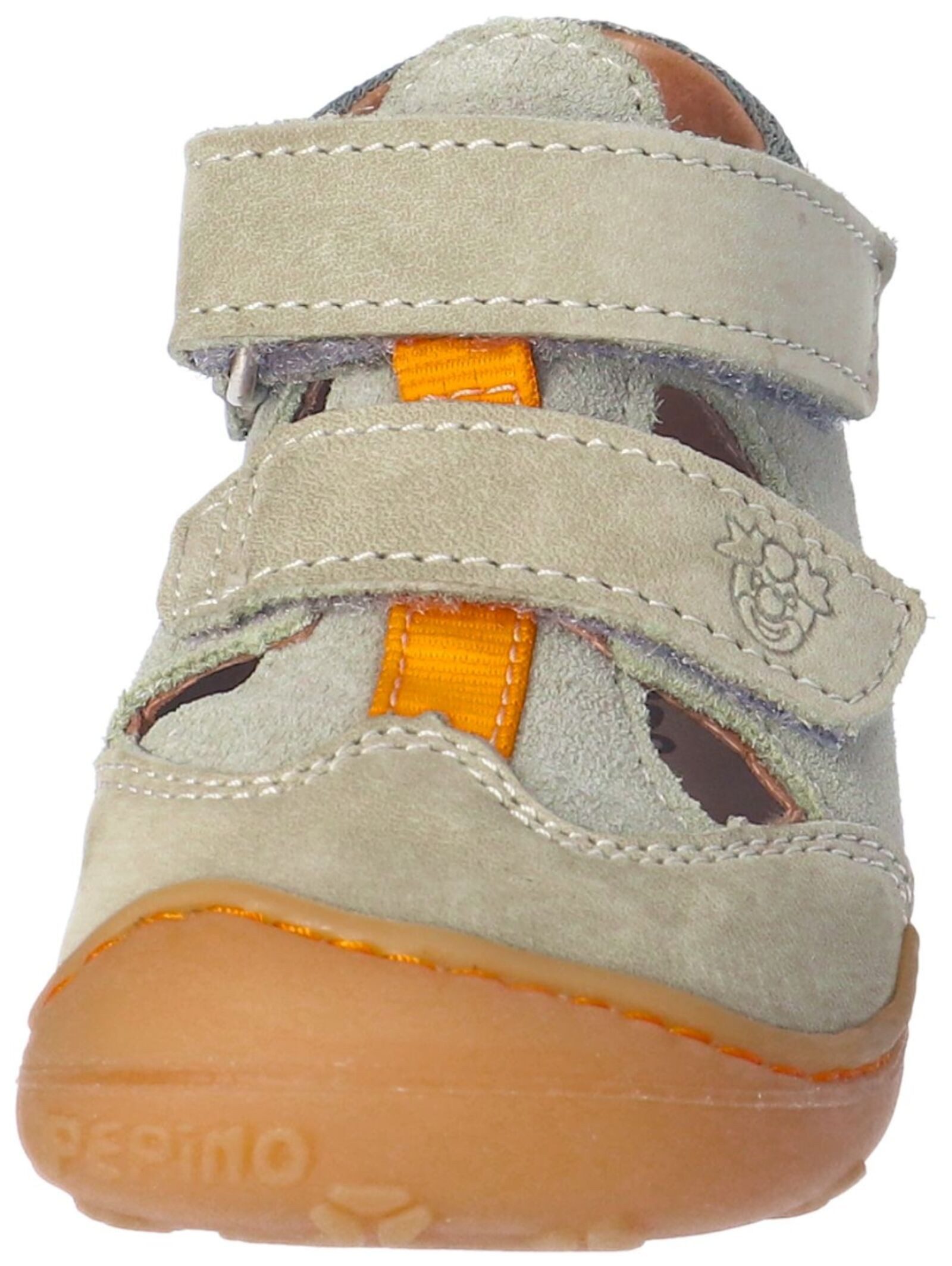 Pepino Halbschuhe Leder/Textil . Klettschuh