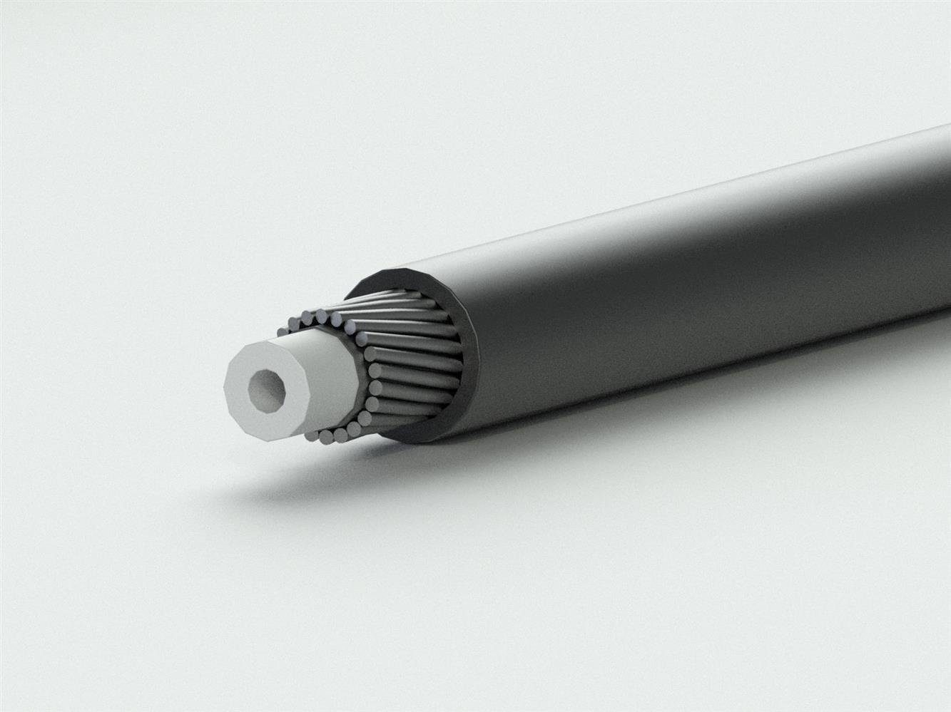Promax Schaltzug 2 Meter Promax Schaltzug Teflon Fahrrad Hülle Ø 4mm Außenhülle