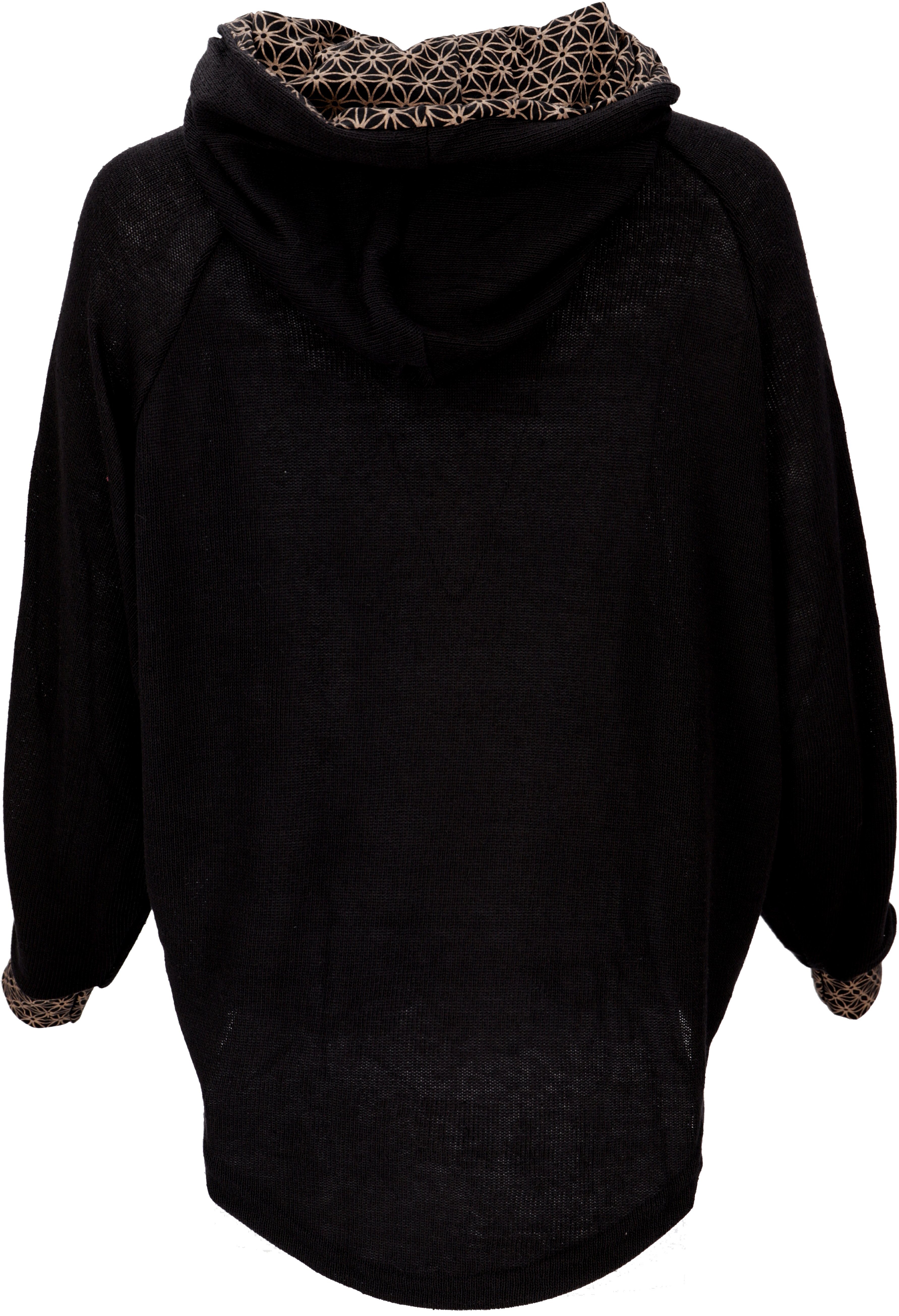 Guru-Shop Longsleeve Hoody, Sweatshirt, Pullover, Kapuzenpullover -.. alternative Bekleidung