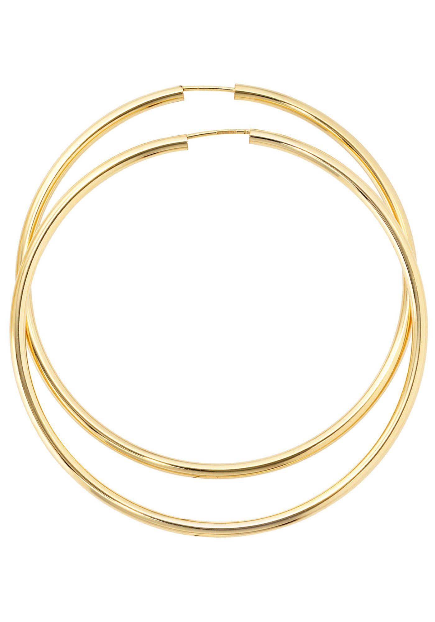 JOBO Paar Creolen, rund 333 Gold günstig online kaufen