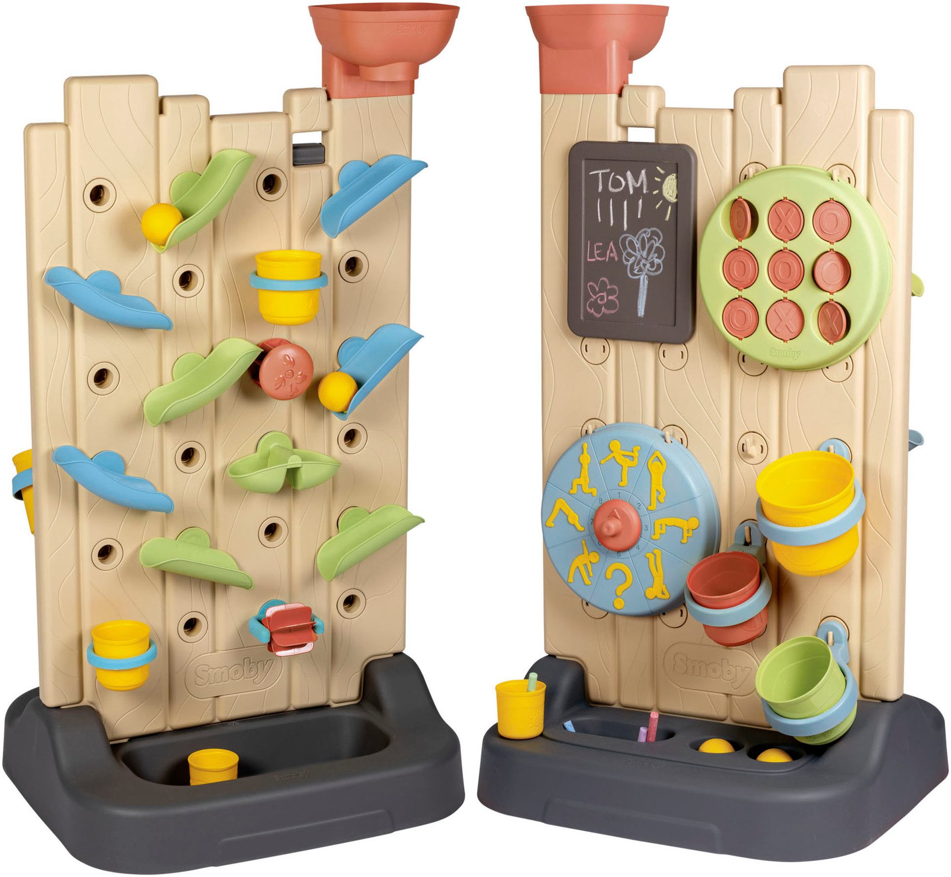 Smoby Spielcenter Smoby Life, Activity Wall 6-in-1, Made in Europe