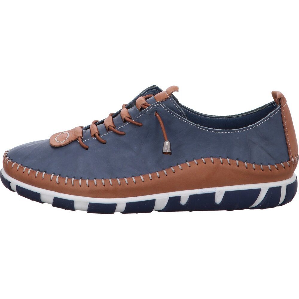 Gemini Gemini - Nappa Schnürschuh - Blau Schnürschuh