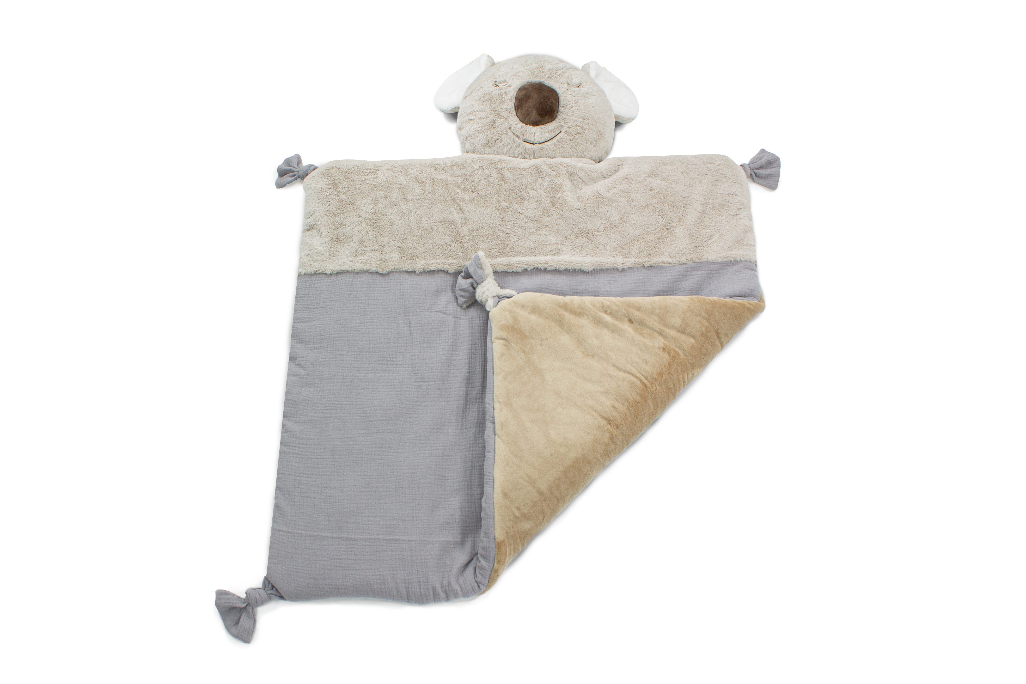 Babykajo Spielmatte (1-St), Baby Krabbeldecke 90x90cm mit süßem Koala Desig günstig online kaufen