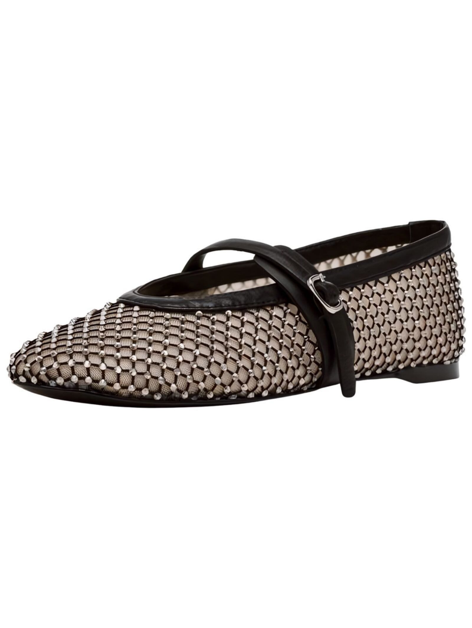 STEVE MADDEN STEVE MADDEN Ballerinas Lederimitat/Mesh Riemchenballerina günstig online kaufen
