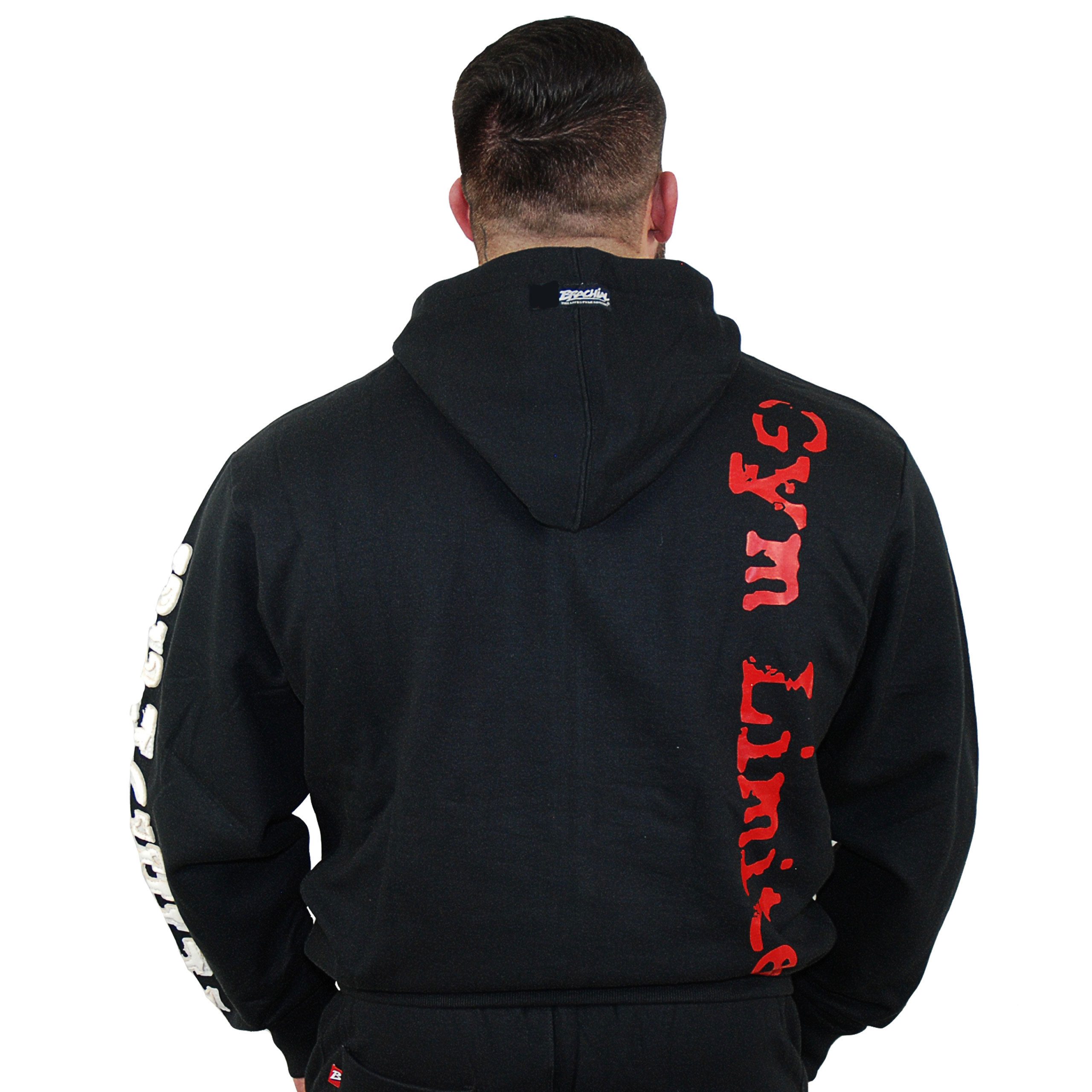 BRACHIAL THE LIFESTYLE COMPANY Kapuzensweatjacke Brachial Zip-Hoody "Gym" s günstig online kaufen