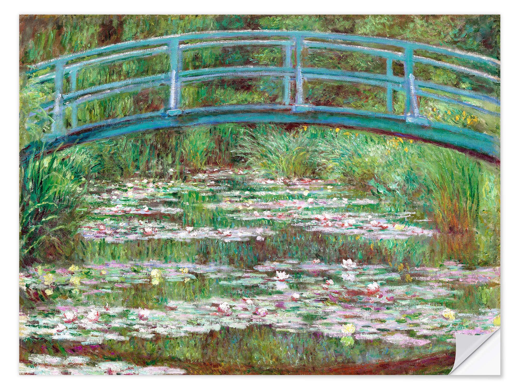 Wandfolie Claude Monet