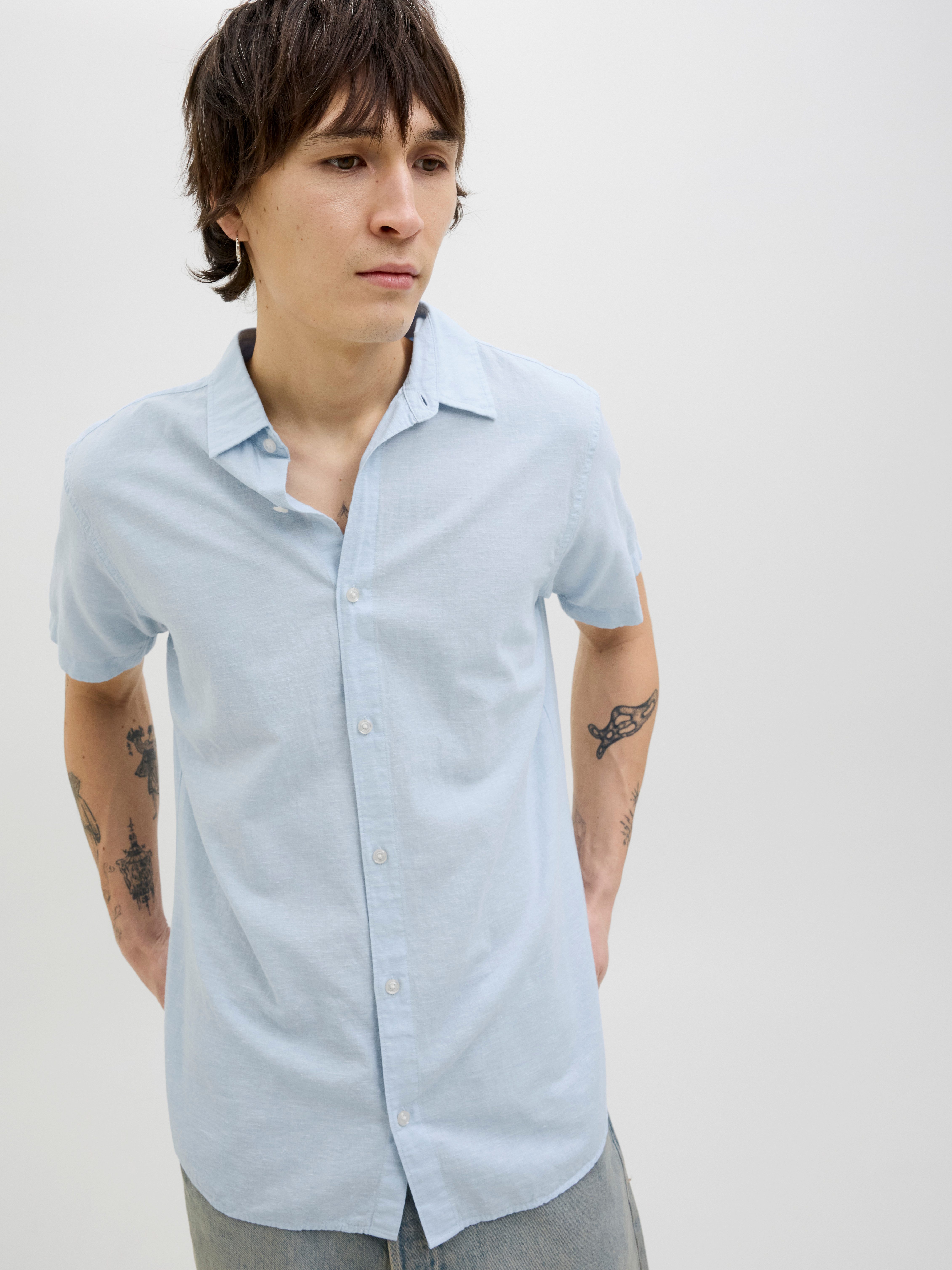 Jack & Jones Kurzarmhemd JJEBREEZE SHIRT günstig online kaufen