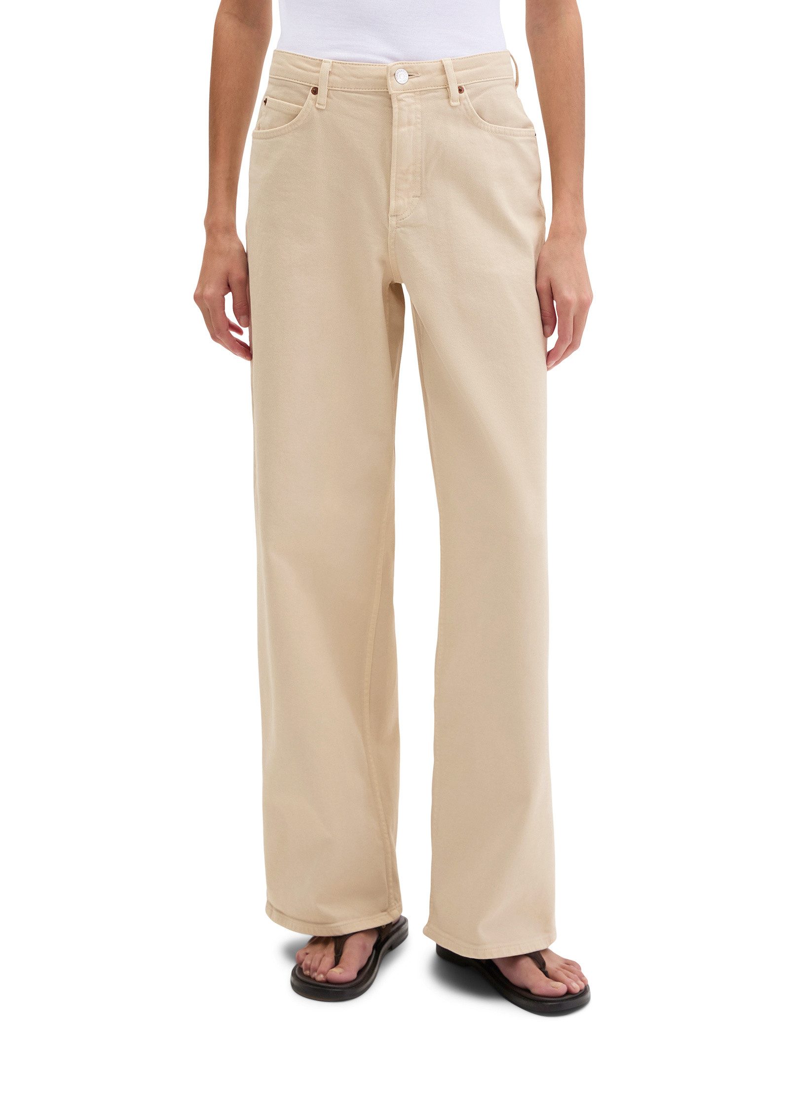 Marc O'Polo Weite Jeans aus Organic-Cotton-Mix-Stretch