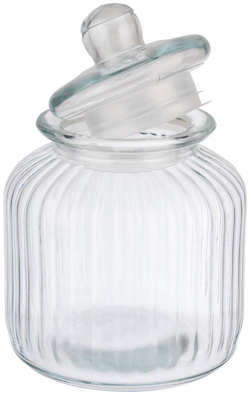APS Vorratsglas -COOKIEGO- aus Glas, Öffnung: ca. Ø 9 cm, Glas, (1-tlg), kann auch als Vase verwendet werden