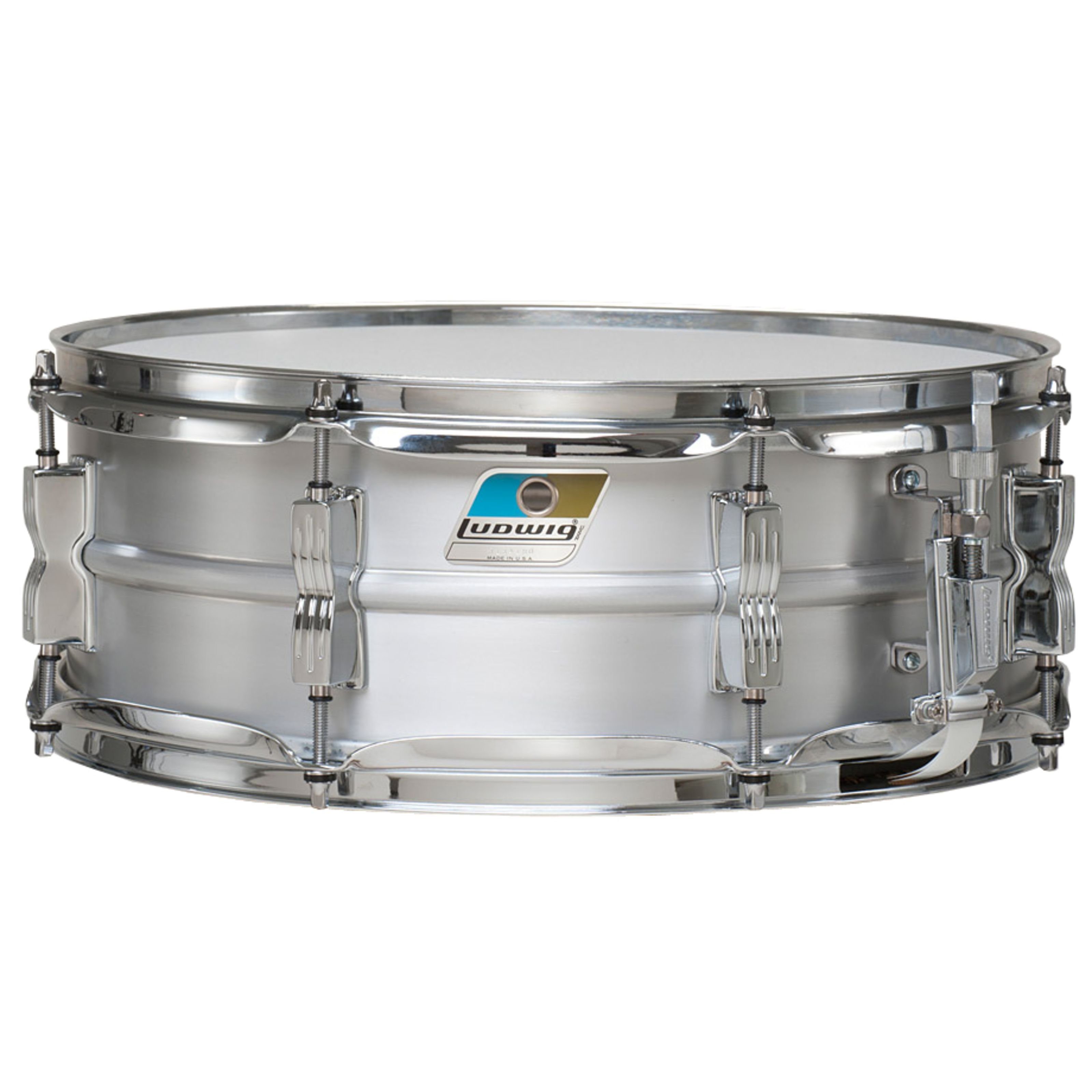 Ludwig Snare Drum,Acrolite Snare Classic LM404C 14"x5" Brushed Aluminium, Schlagzeuge, Snare Drums, LM404C10 Acrolite Snare Classic 14"x5" Brushed Aluminium - Snare