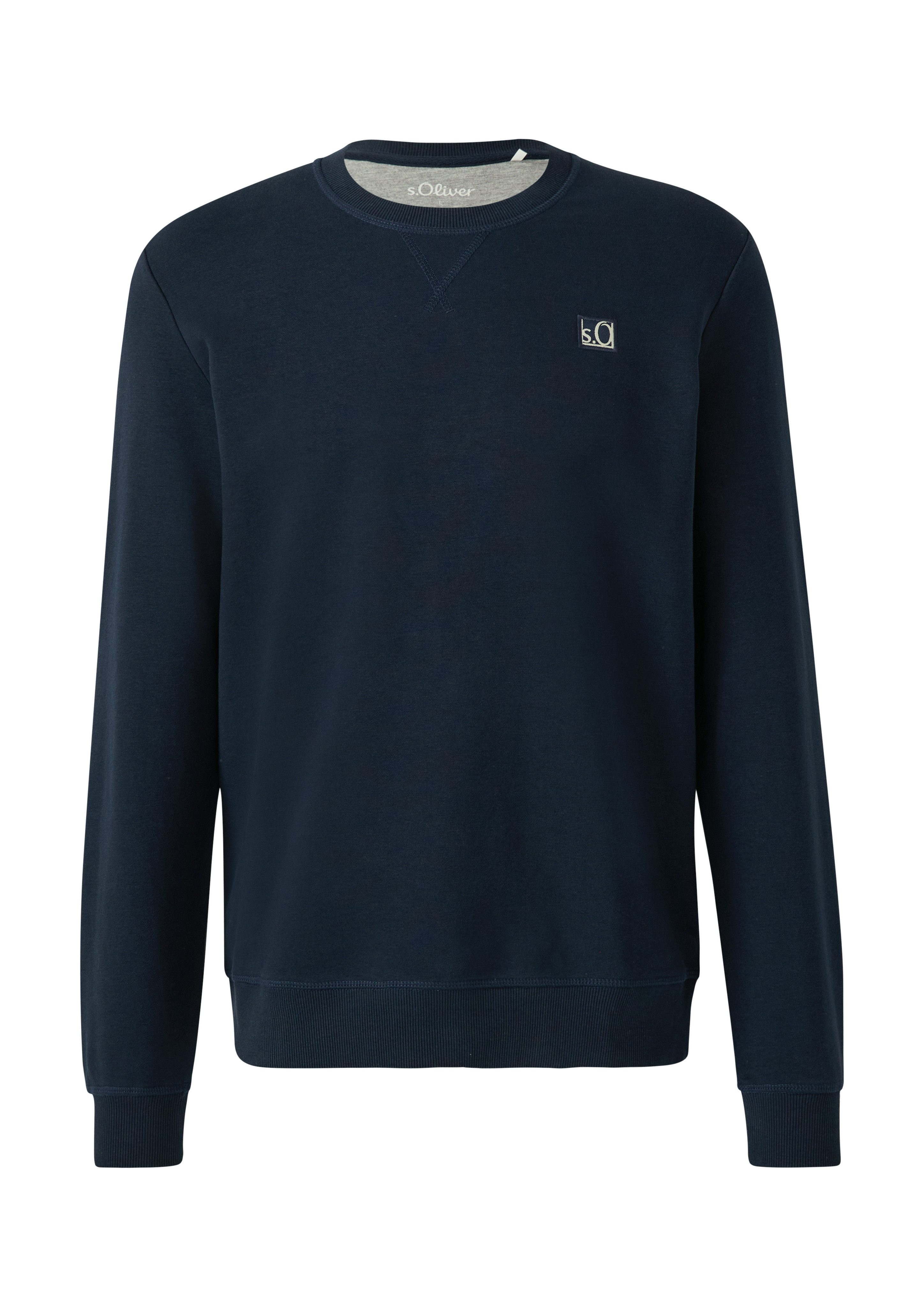 s.Oliver Sweatshirt mit Logo Stickerei günstig online kaufen