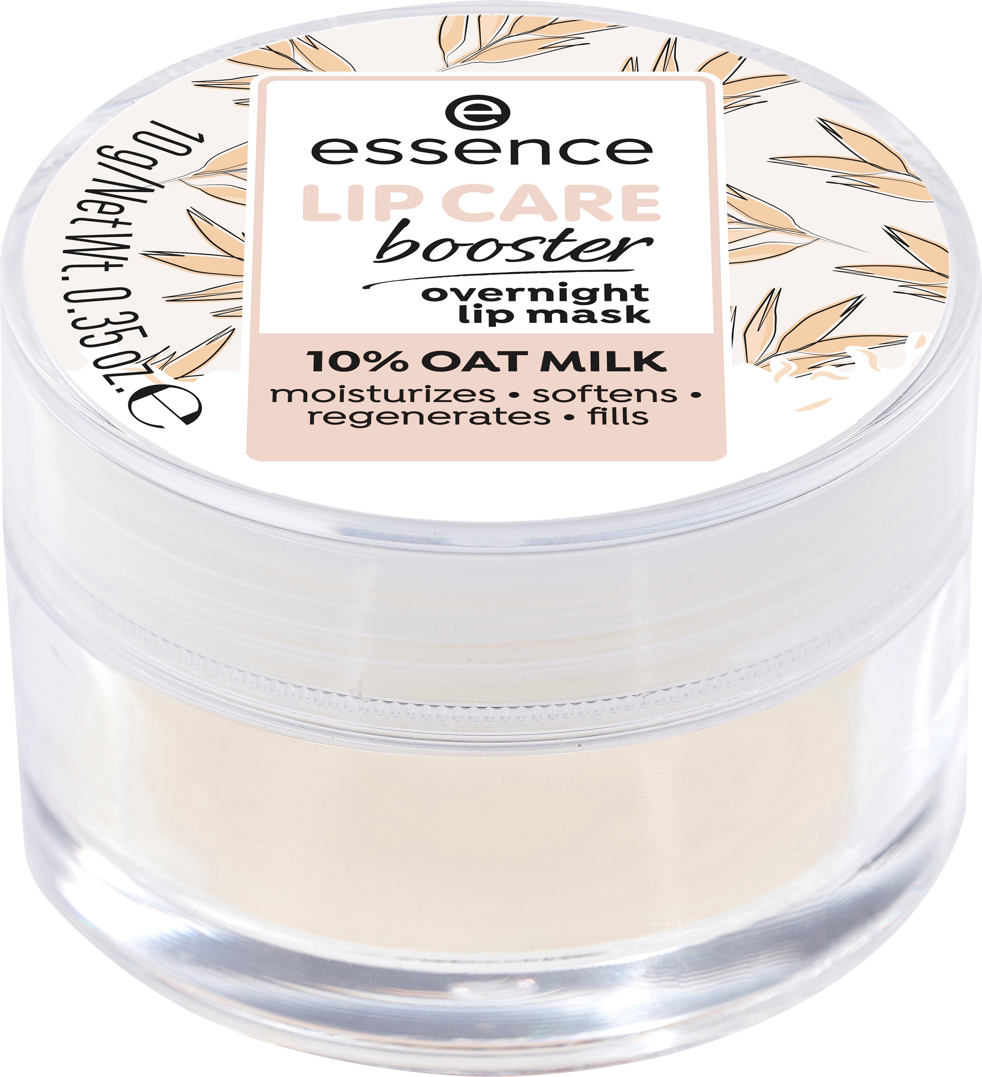 Essence overnight CARE mask, lip Lippenmaske booster LIP 3-tlg.