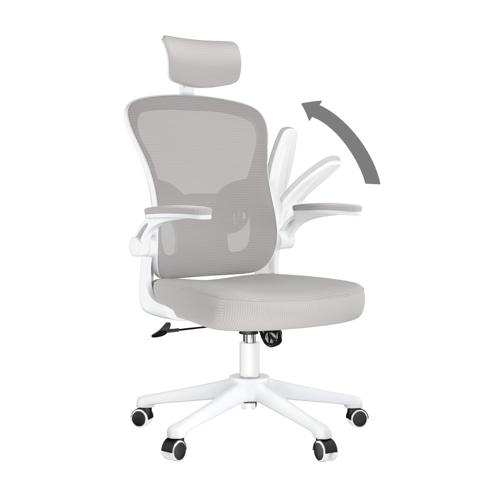 BIGZZIA Bürostuhl Ergonomisch Schreibtischstuhl mit verstellbare günstig online kaufen