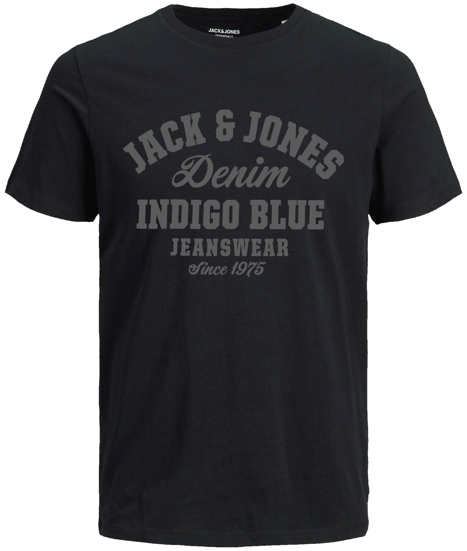 Jack & Jones Print-Shirt Bequemes Slimfit Shirt (Spar-Set, 3er-Pack) in Unifarbe mit Print – Bild 3 von 4